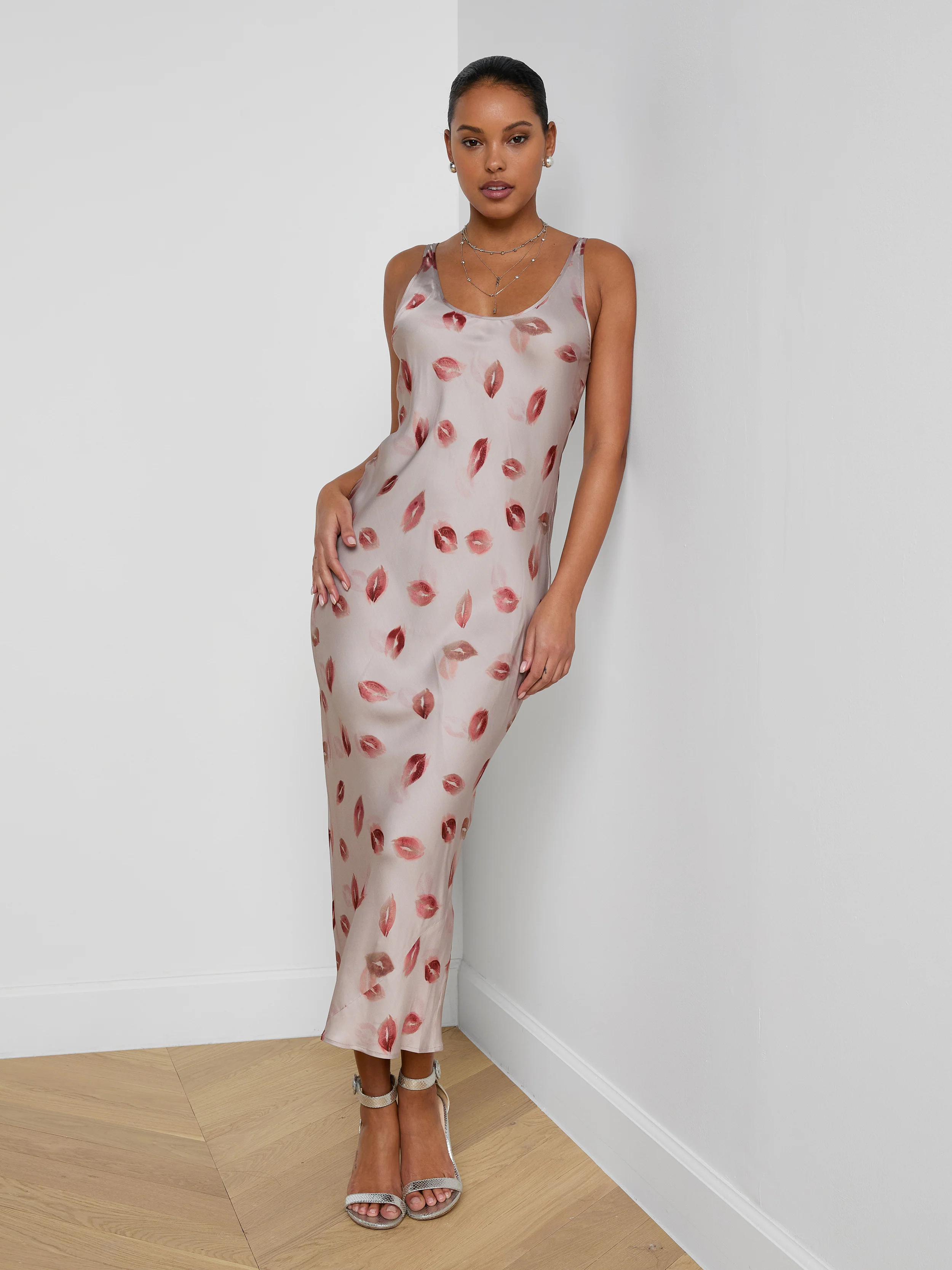Akiya Satin Maxi Dress - Image 6