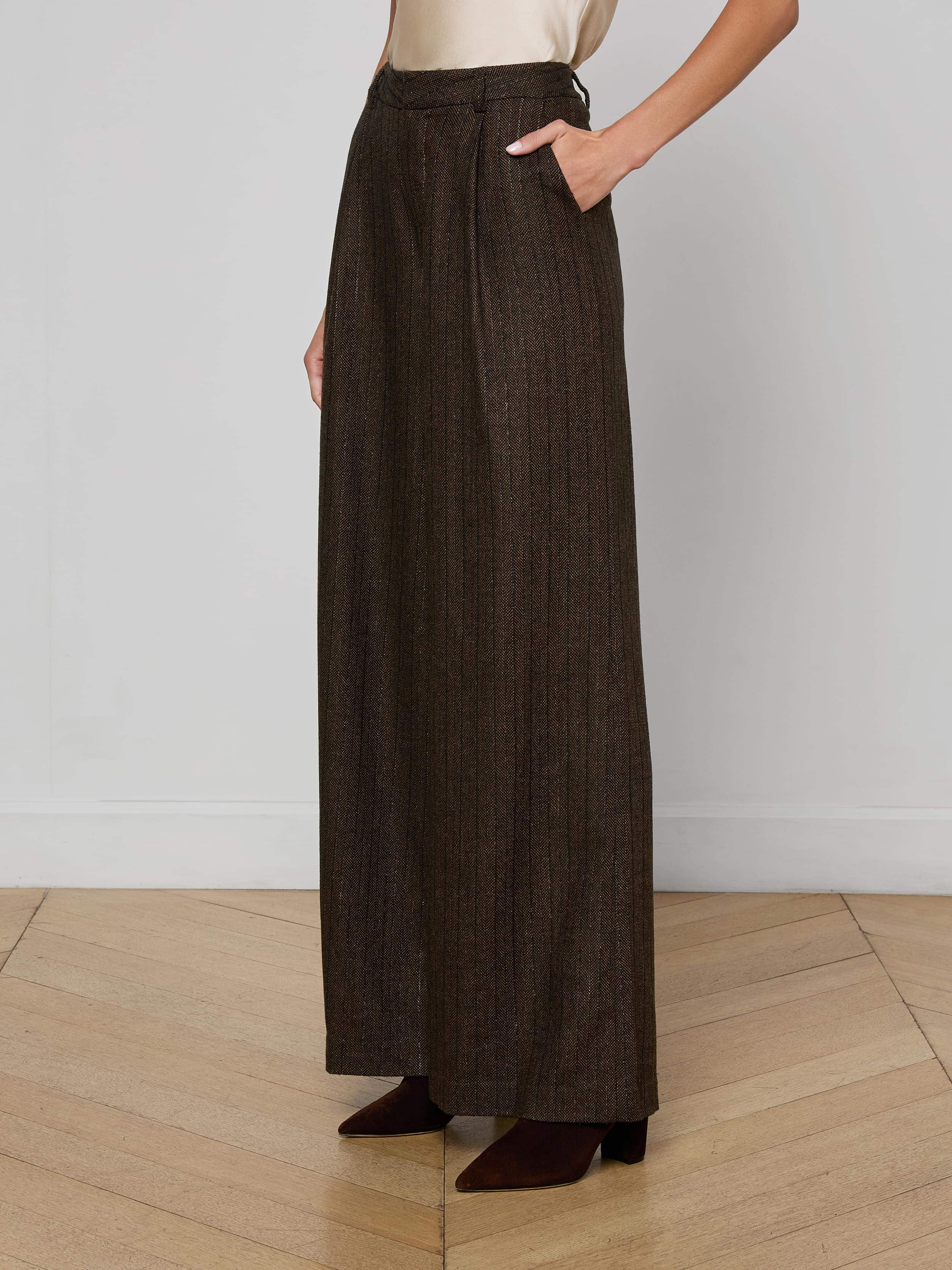 Allanah Pinstriped Trouser - Image 3