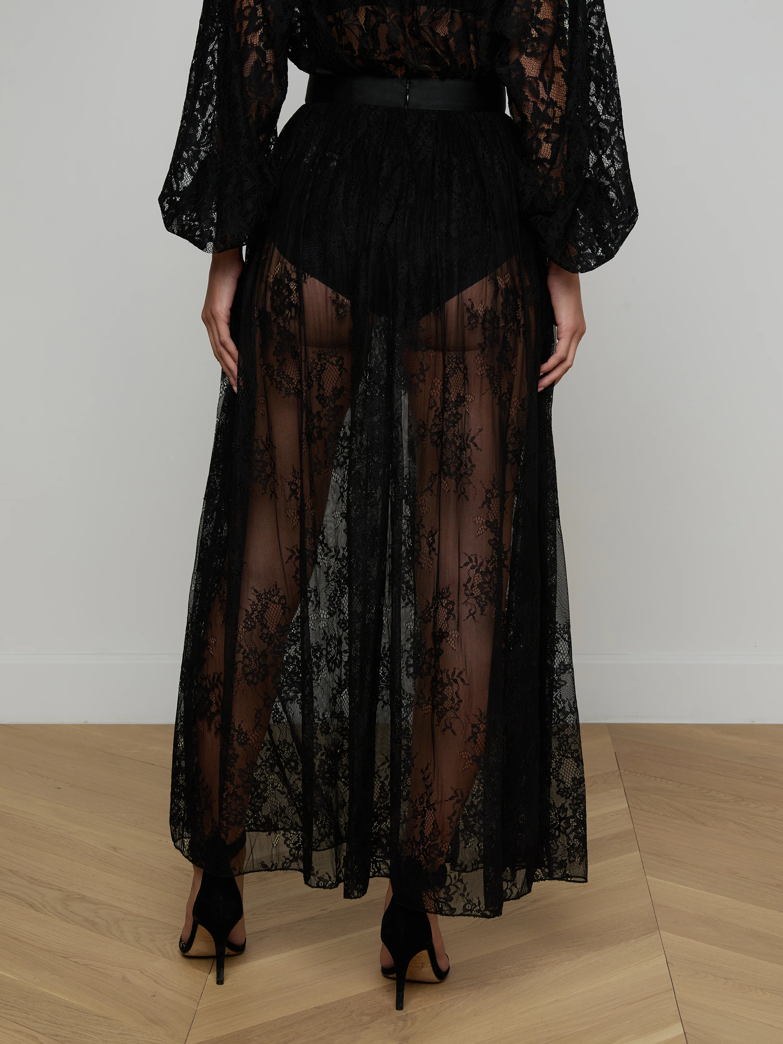 Alona Lace Maxi Skirt - Image 4