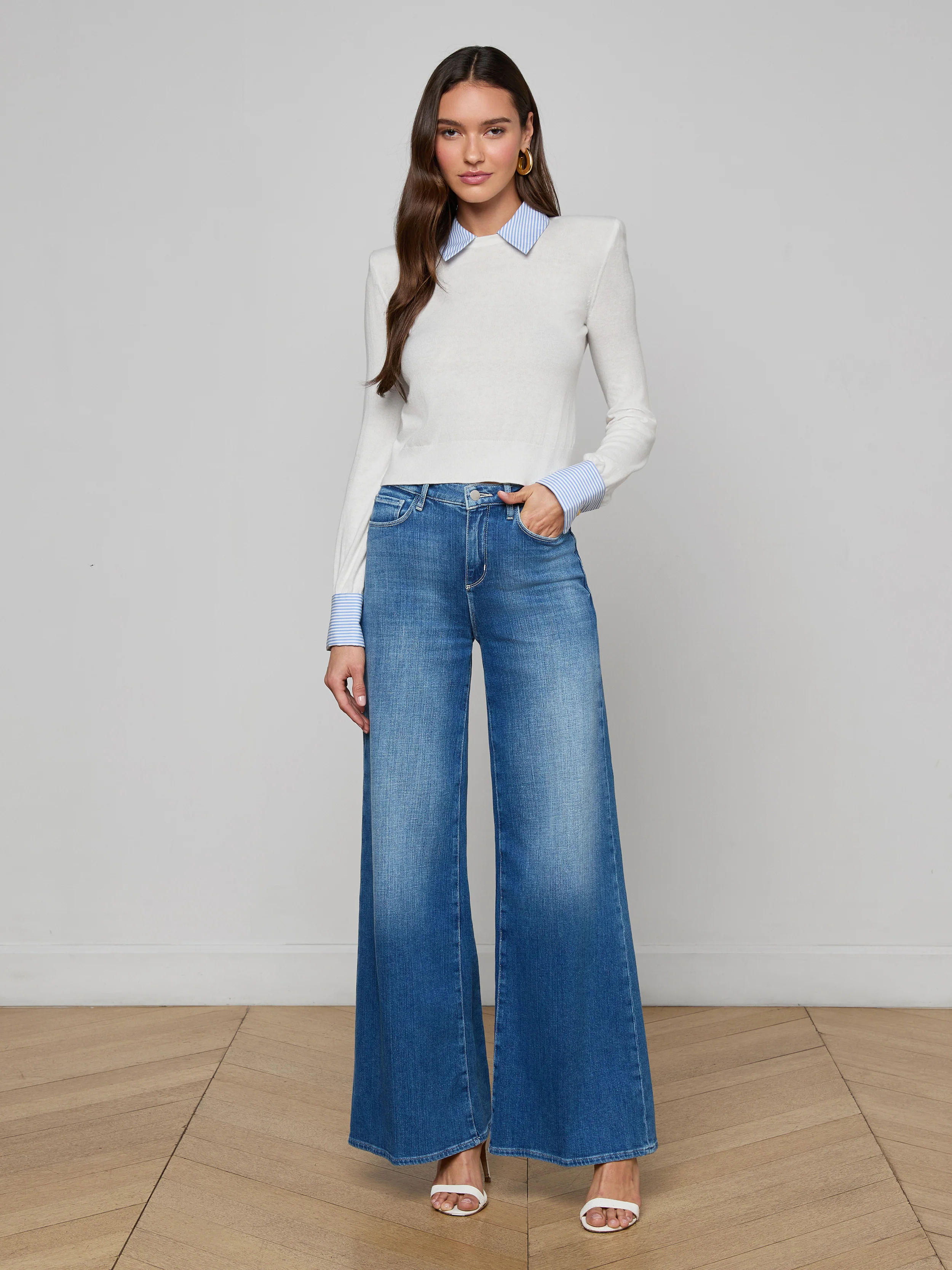 April Poplin Collar Pullover - Image 4