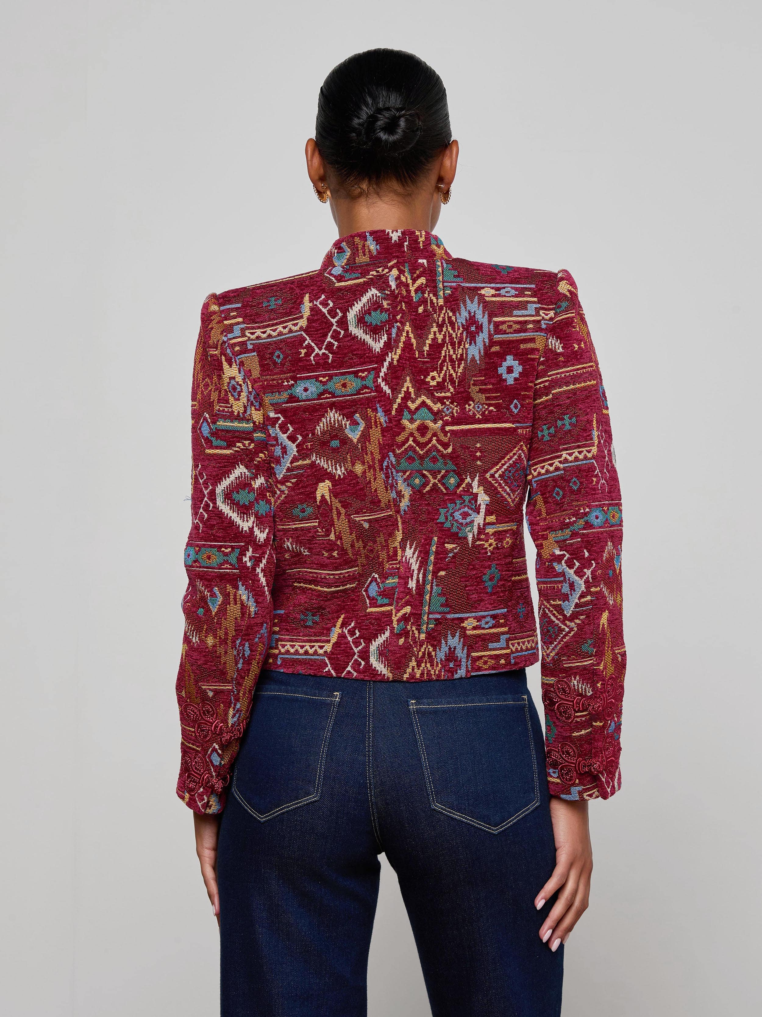 Asha Jacquard Jacket - Image 4