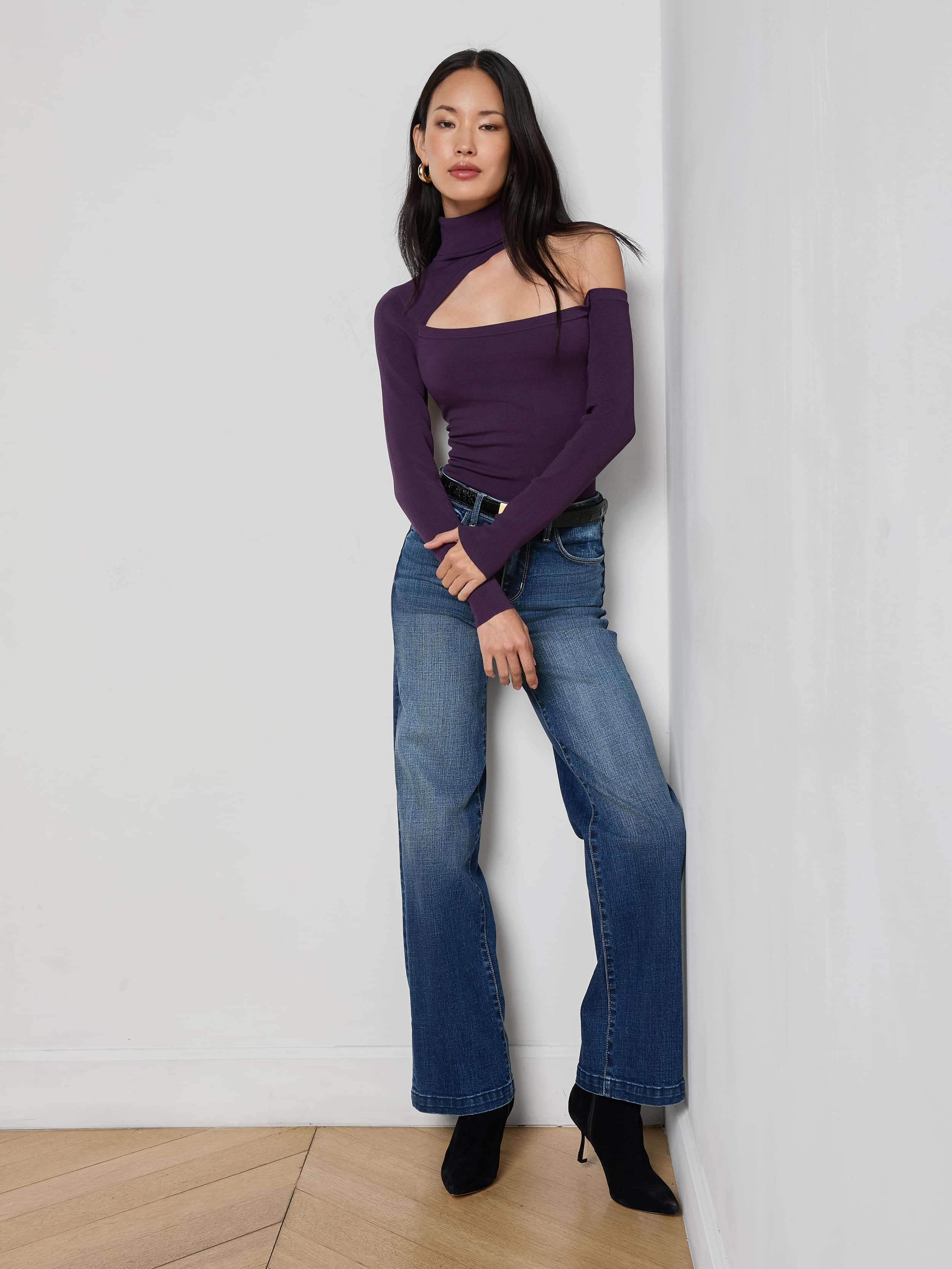 Azia Cutout Knit Top - Image 5