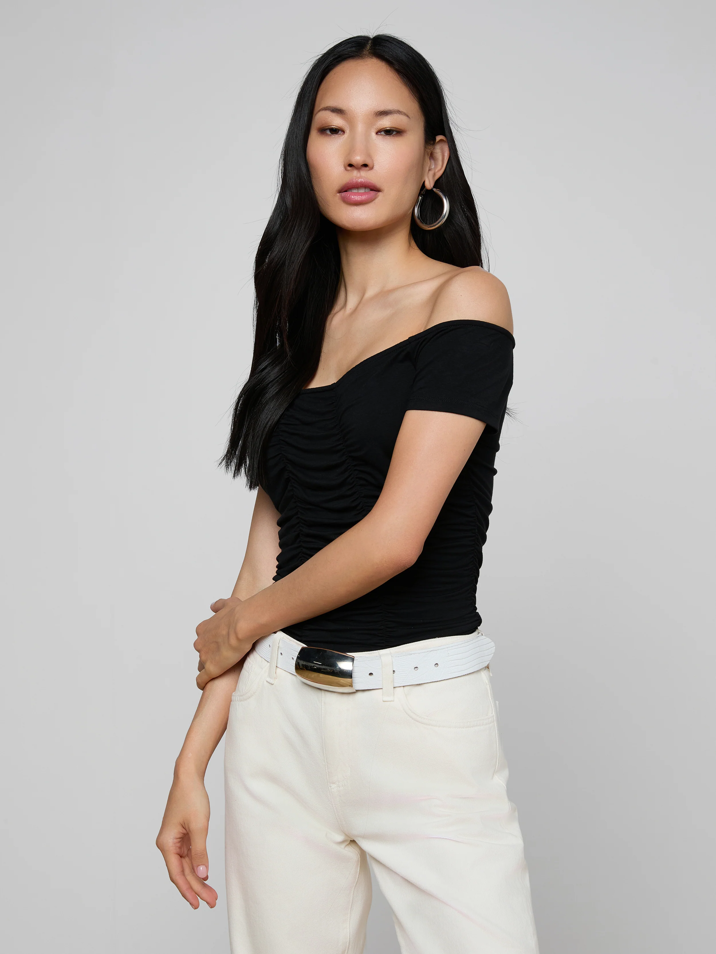 Baliegh Ruched Bodysuit - Image 2