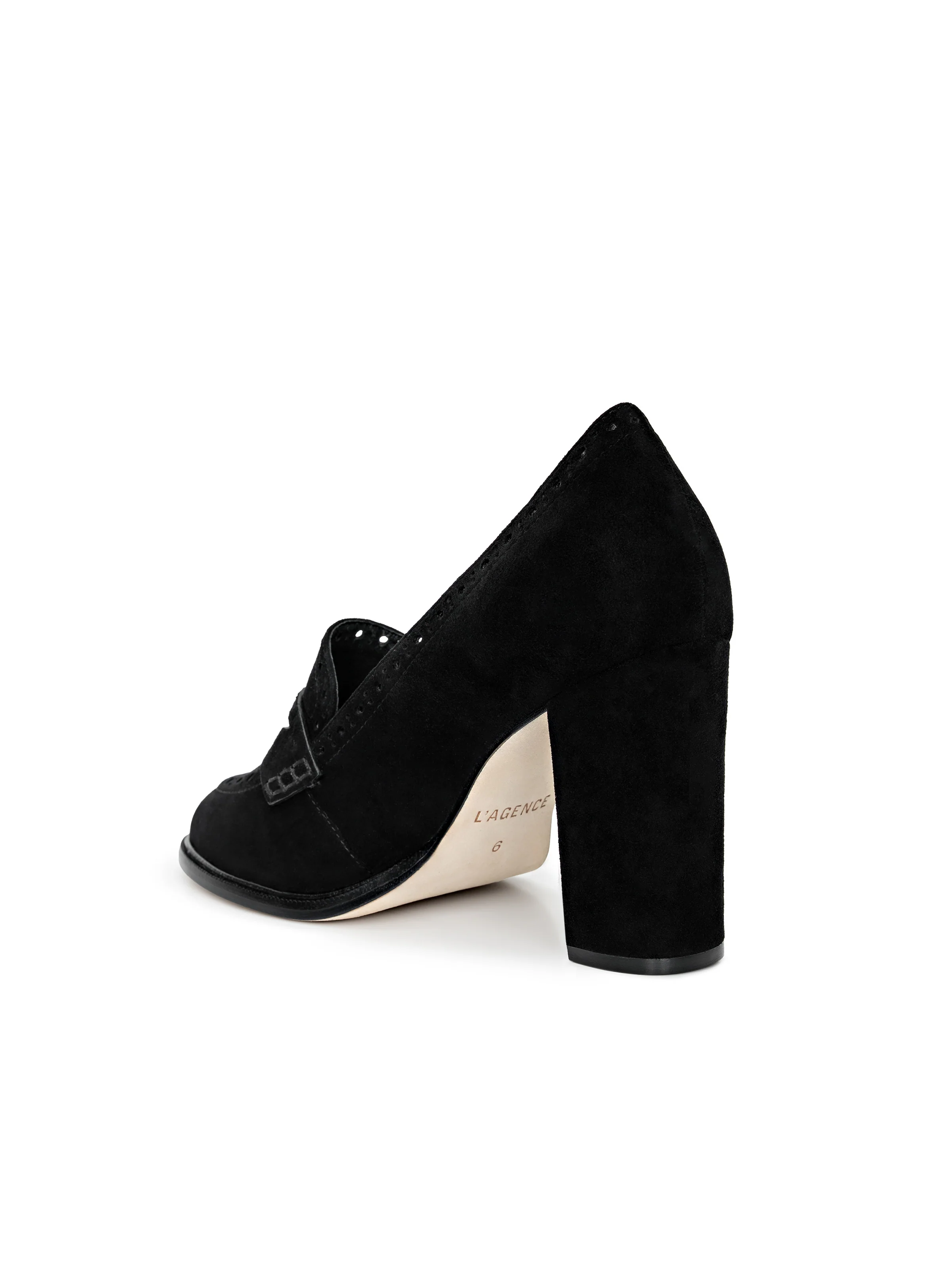 Bea Brogue Block-Heel Loafer - Image 4