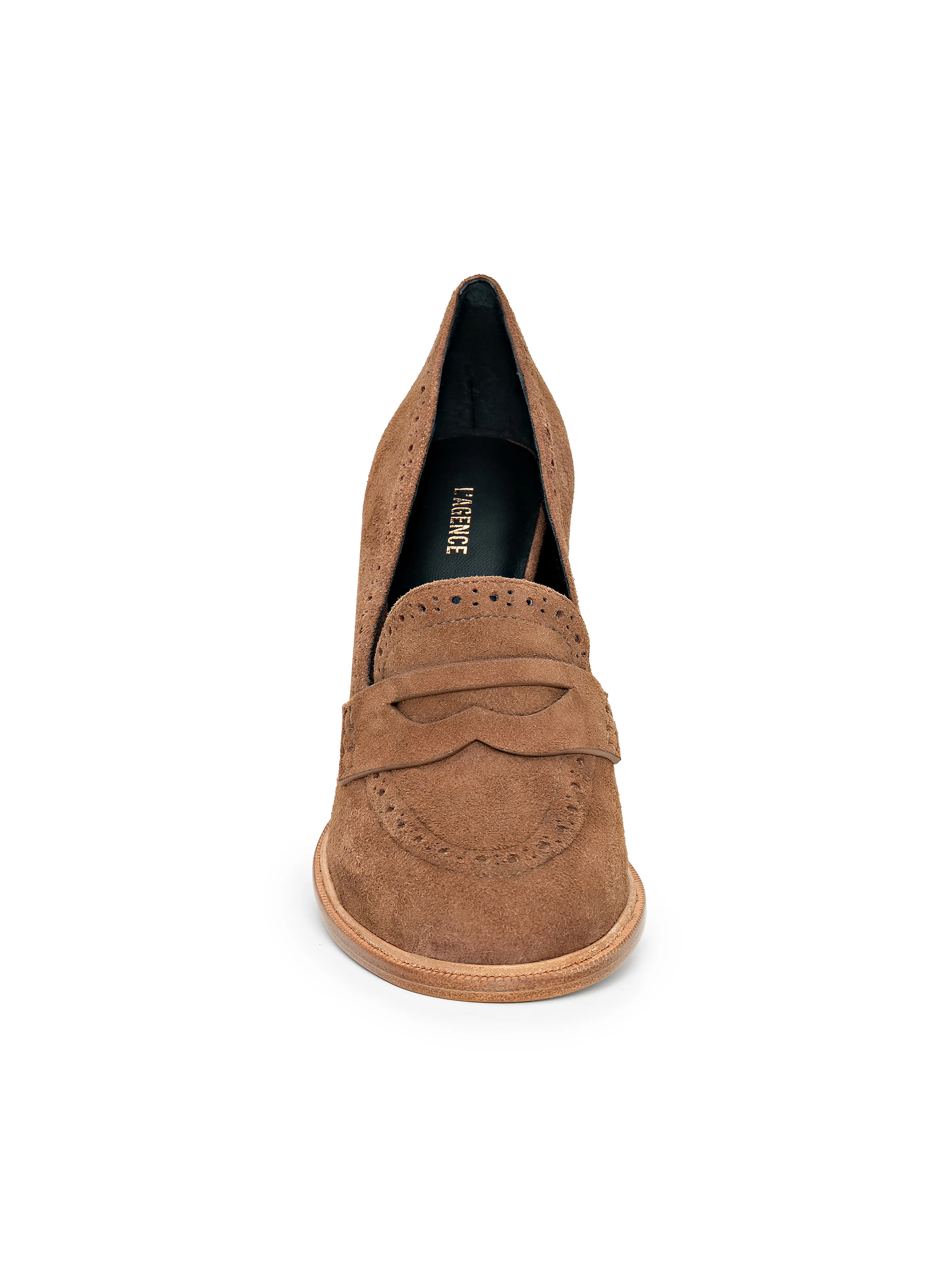 Bea Brogue Block-Heel Loafer - Image 3
