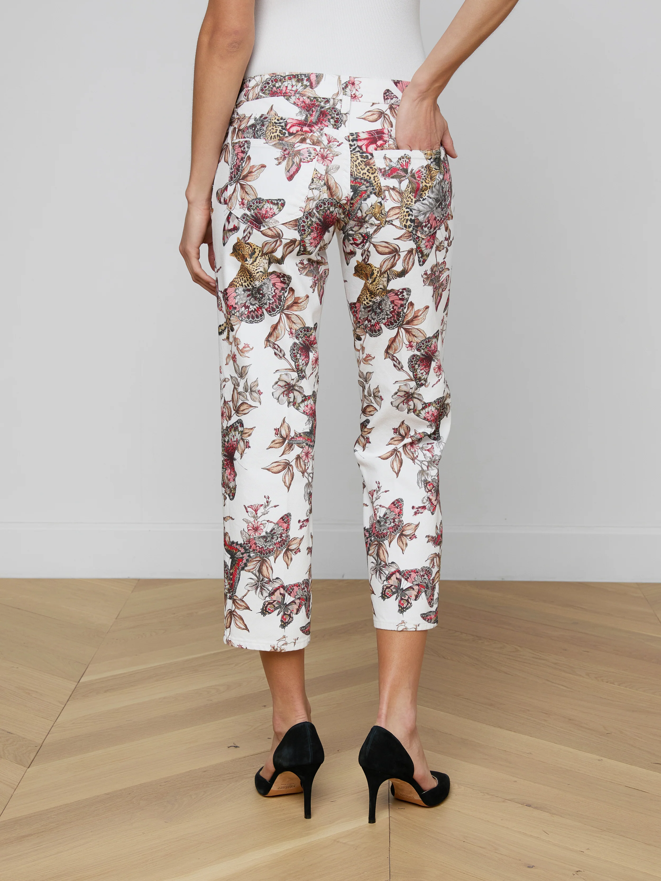Blaine Cropped Stovepipe Jean - Image 4