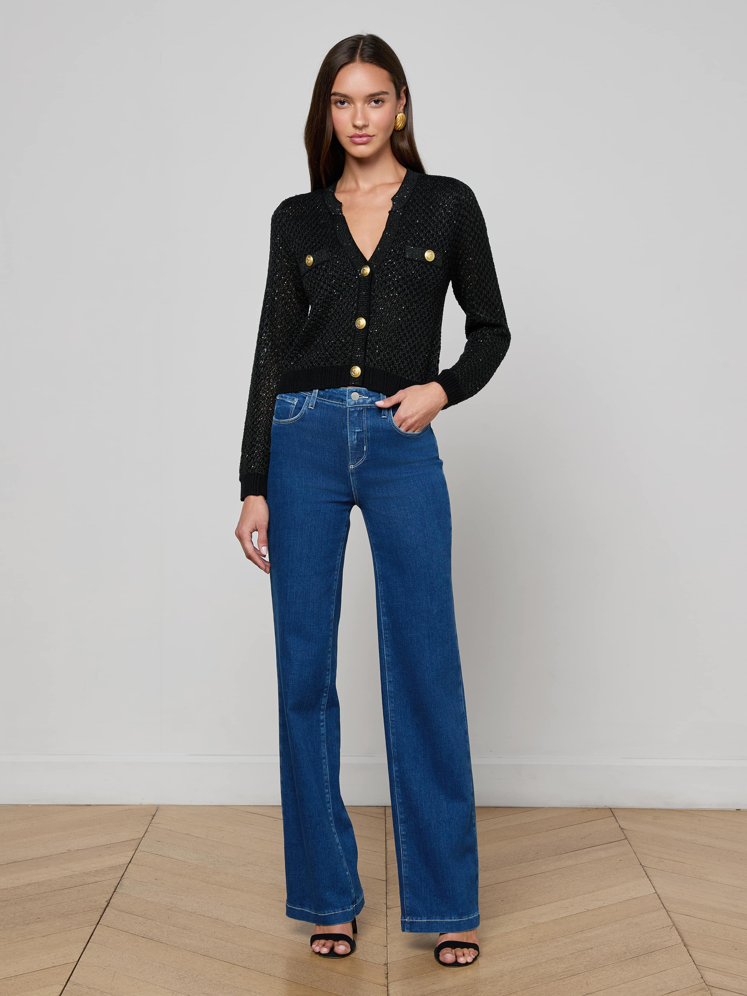 Blanca Sequin Cardigan - Image 3