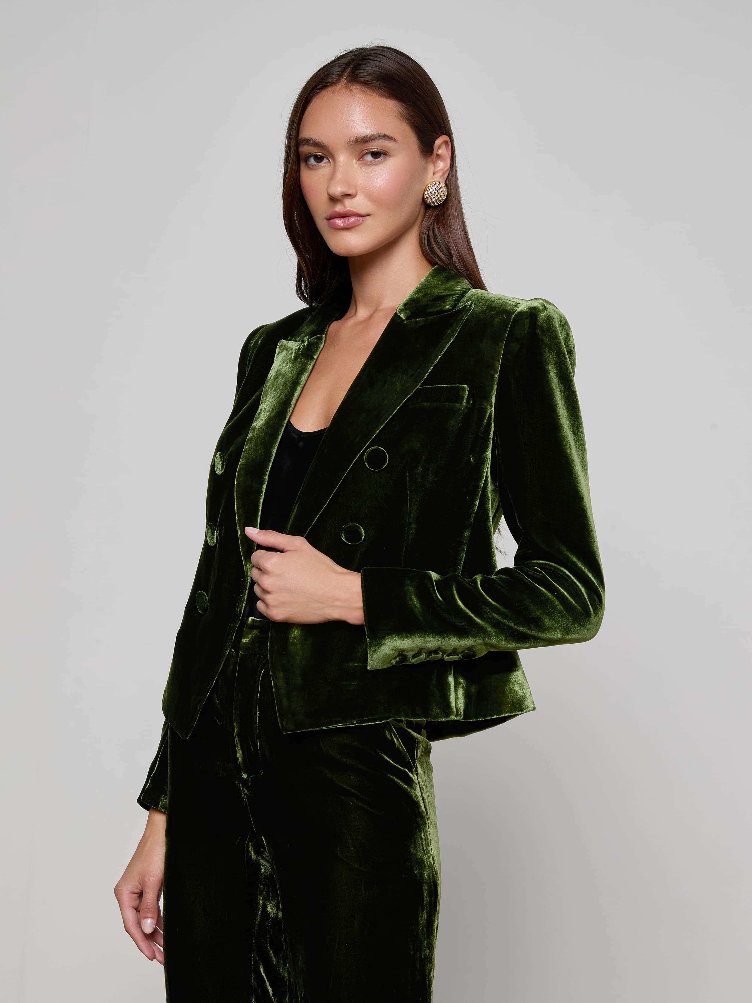 Brooke Velvet Blazer - Image 2
