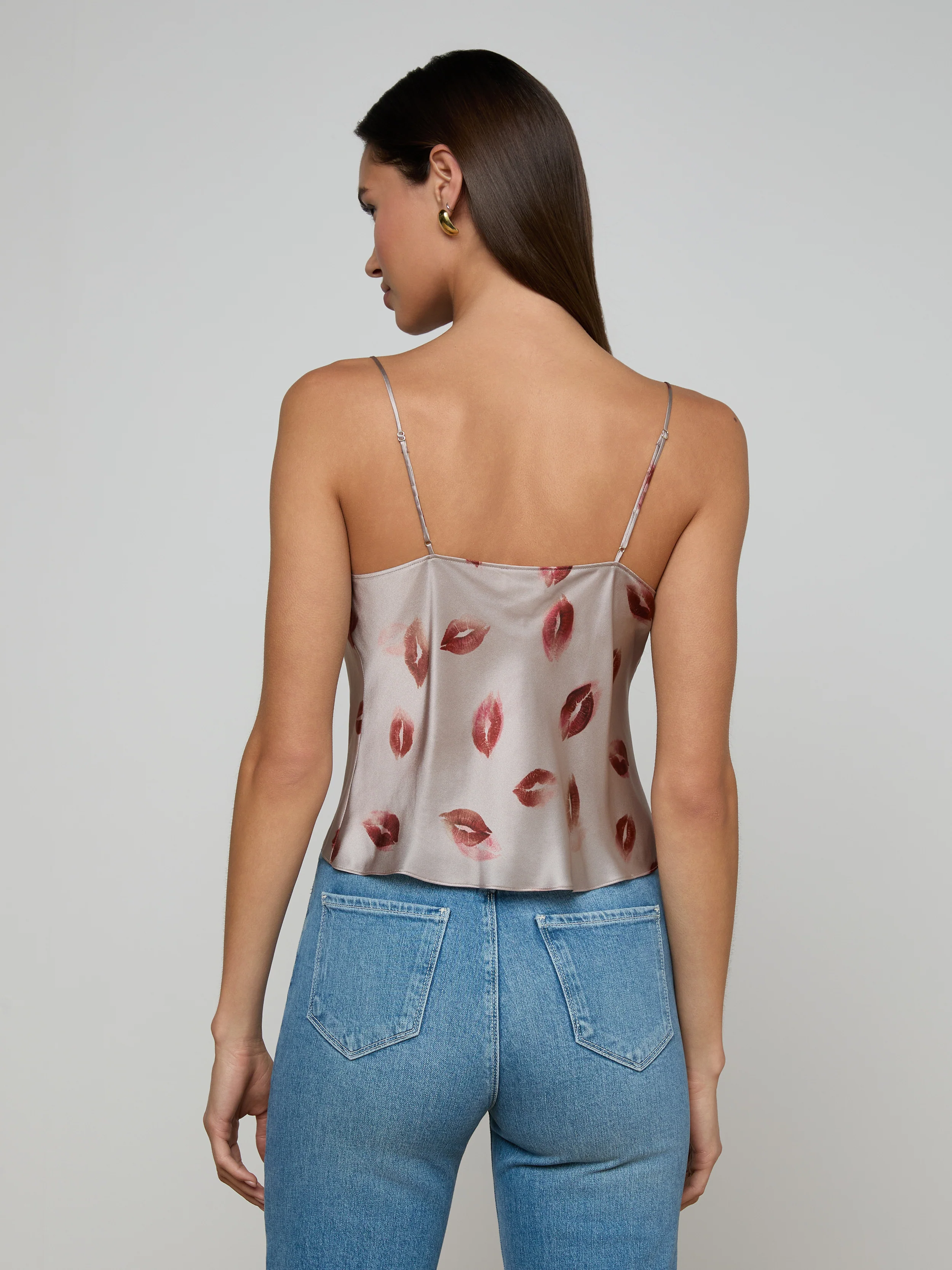 Calista Satin Camisole - Image 5