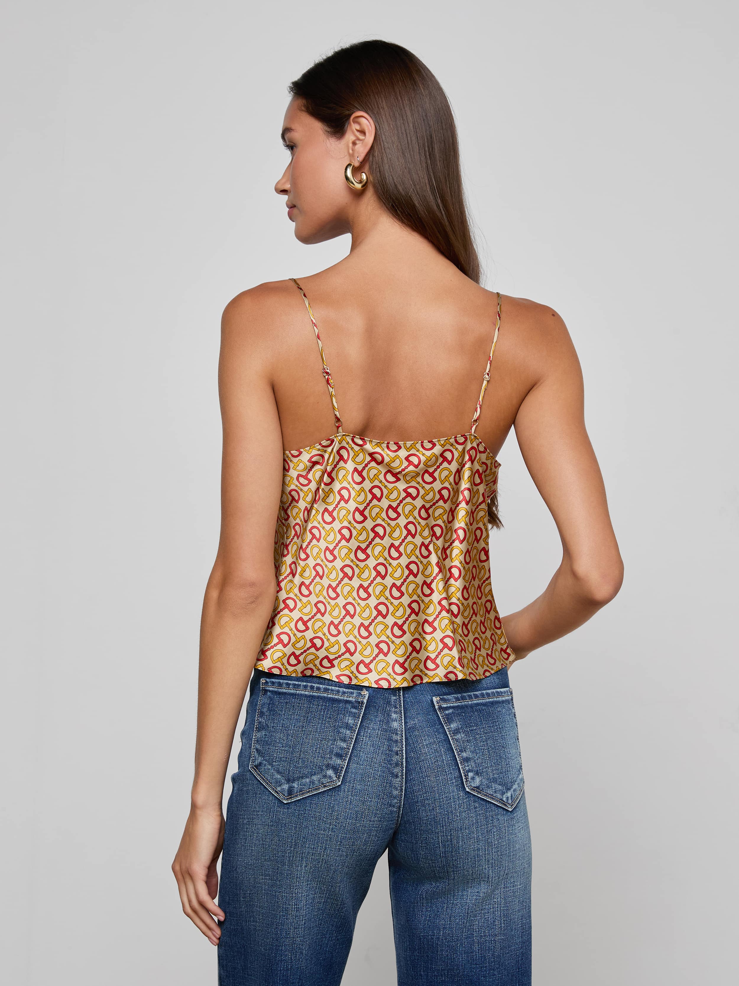 Calista Silk Camisole - Image 4