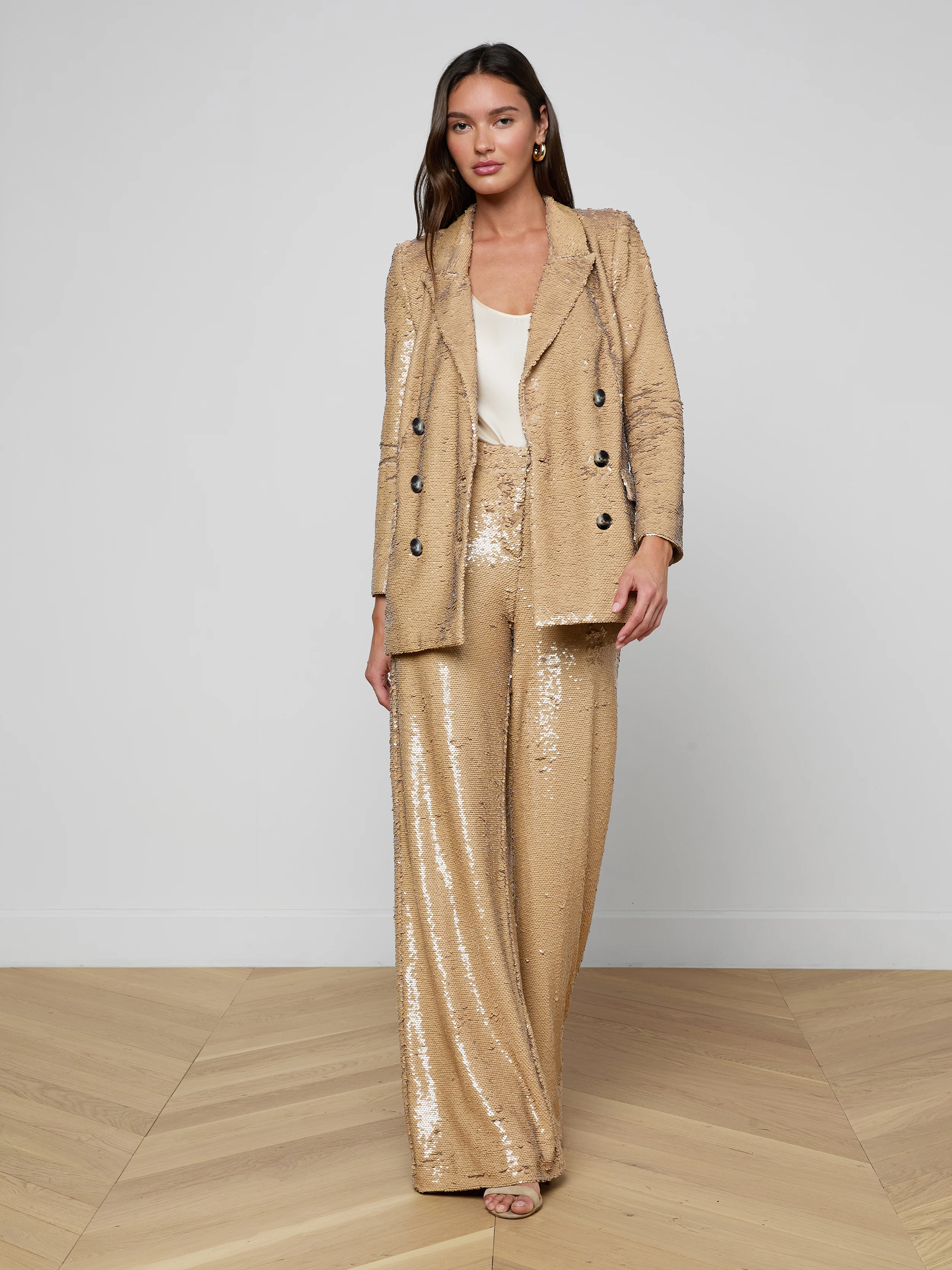 Cambrie Oversized Sequin Blazer - Image 3