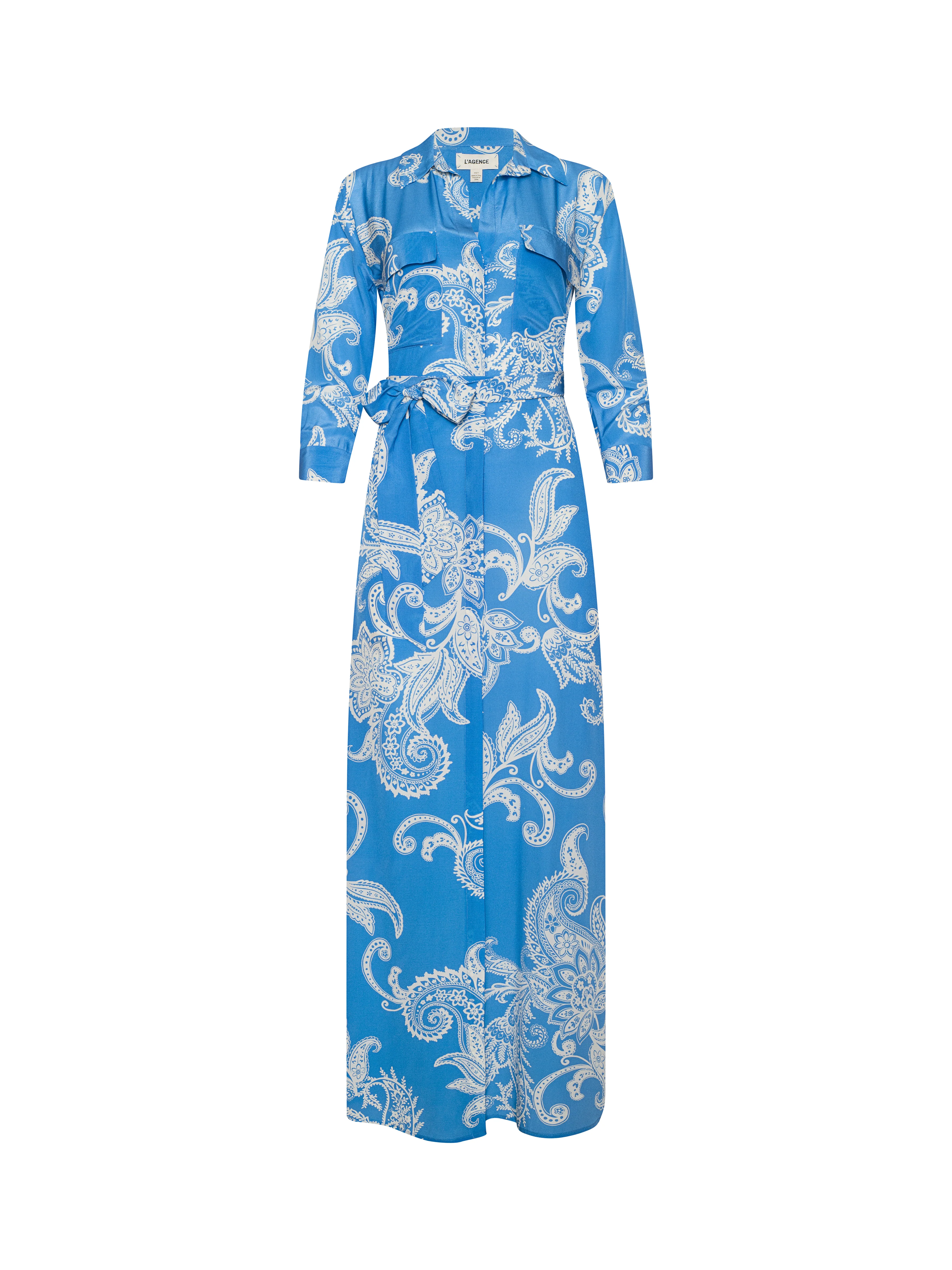 Cameron Silk Shirt Dress - Image 8