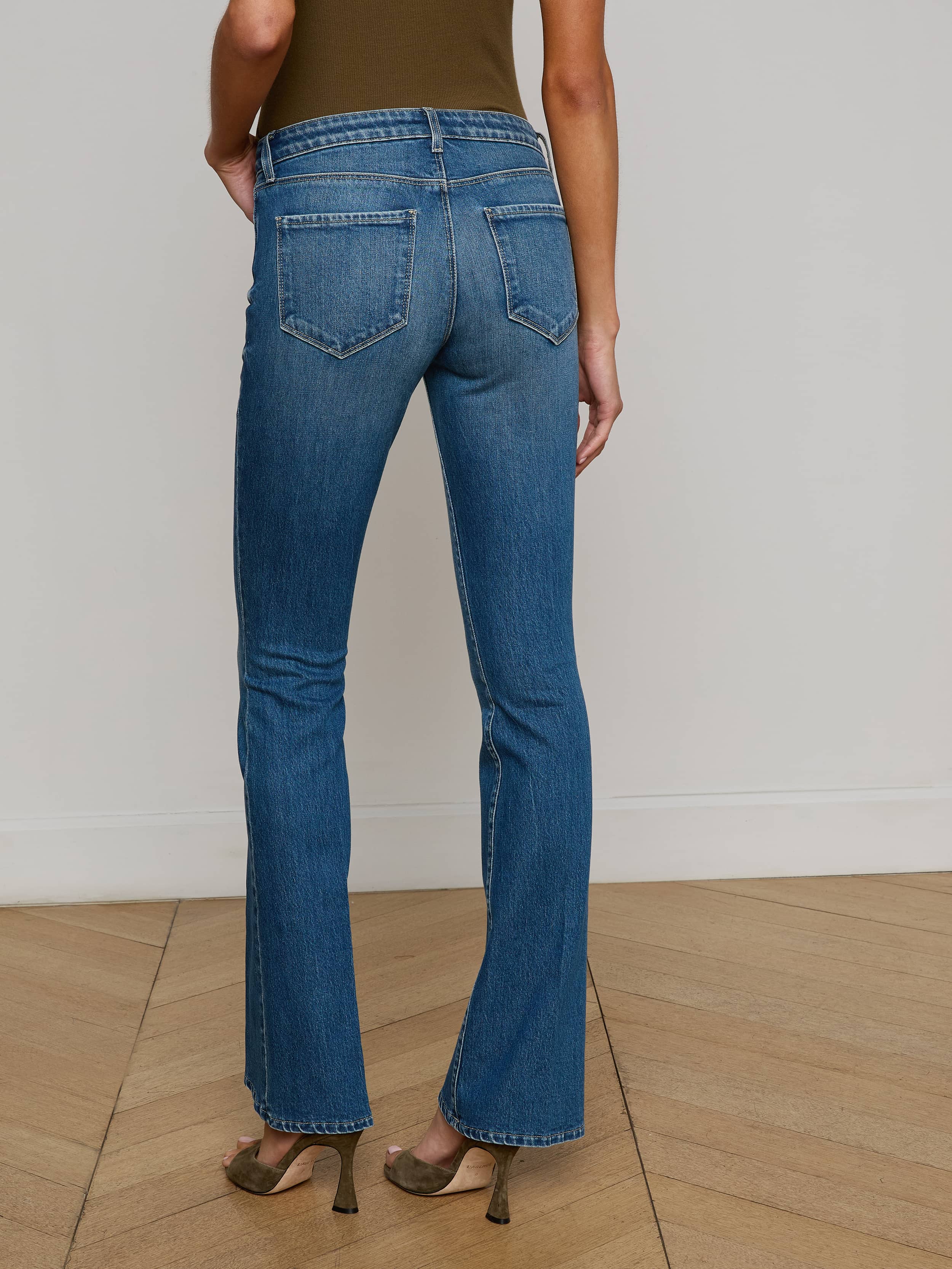 Cara Low-Rise Bootcut Jean - Image 4