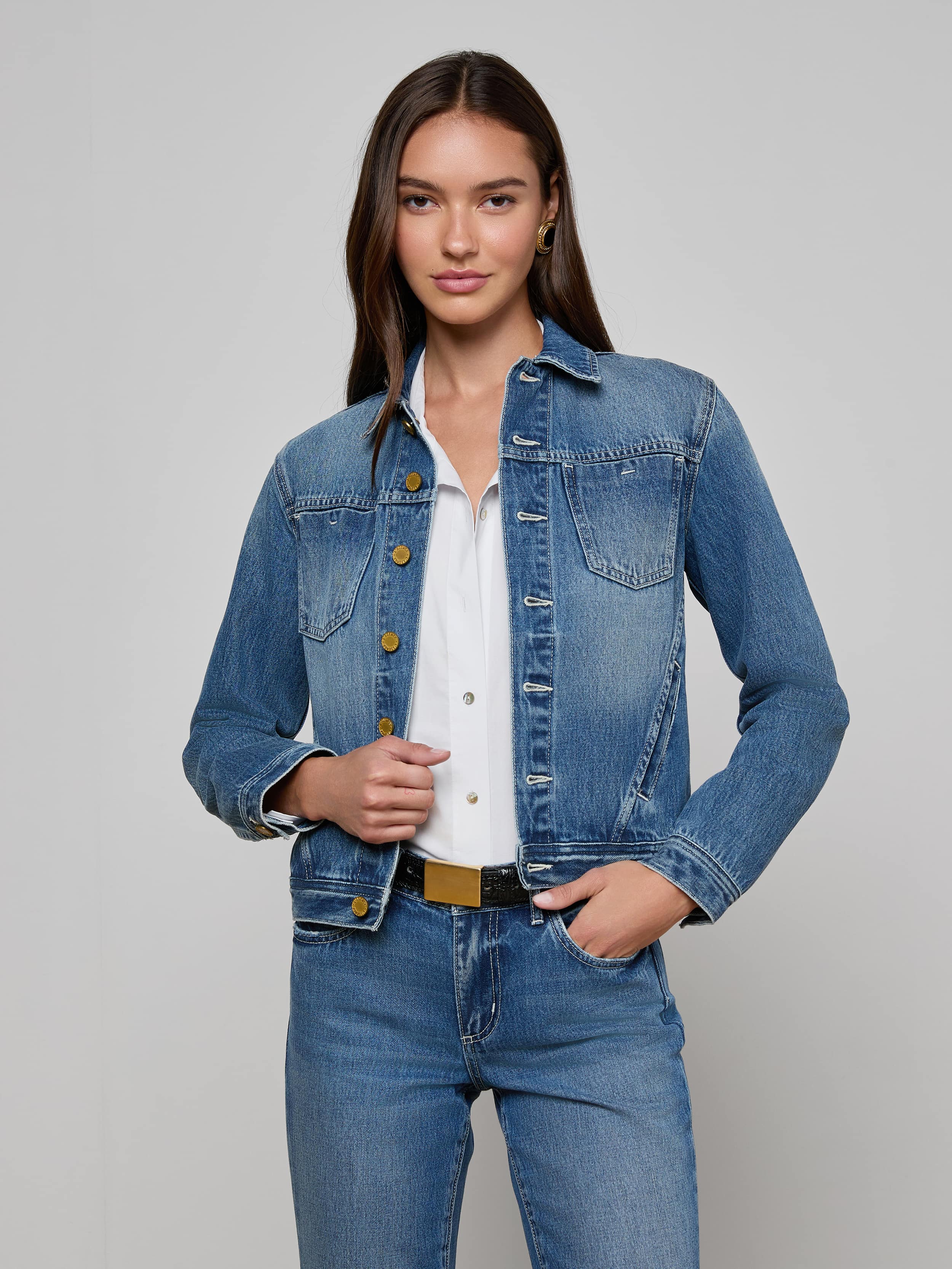 Celine Jean Jacket - Image 2