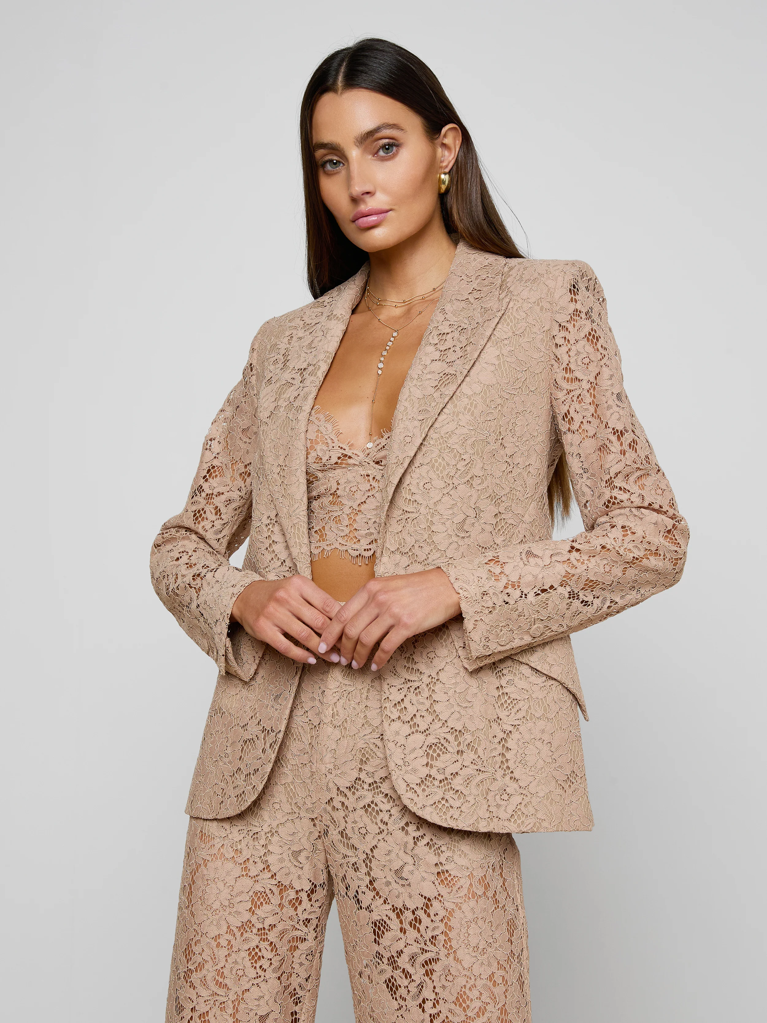 Chamberlain Lace Blazer