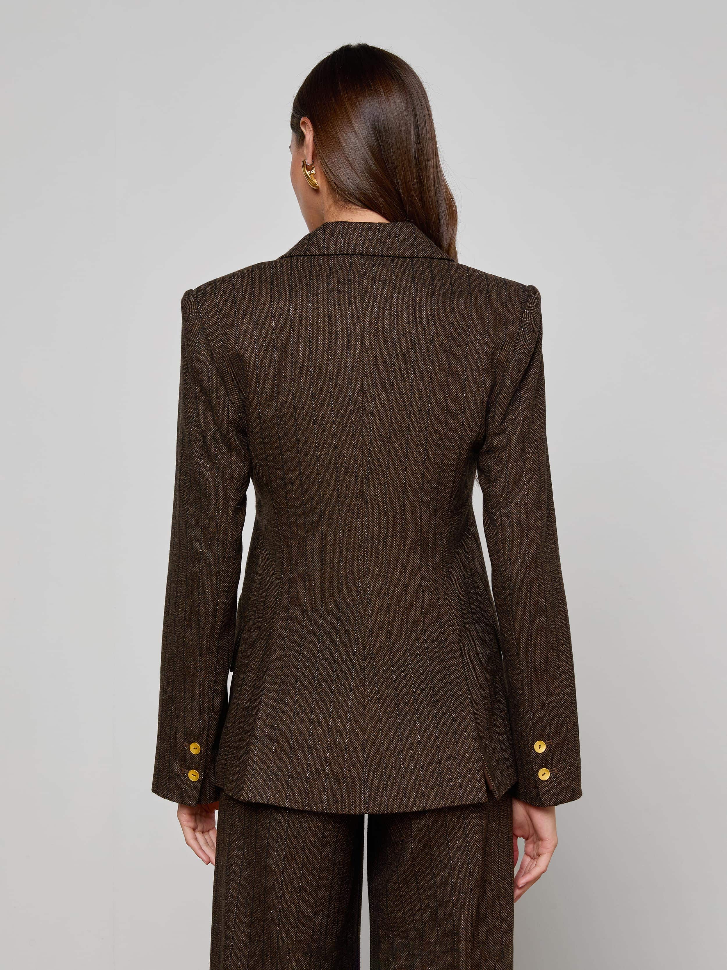 Chamberlain Pinstriped Blazer - Image 4