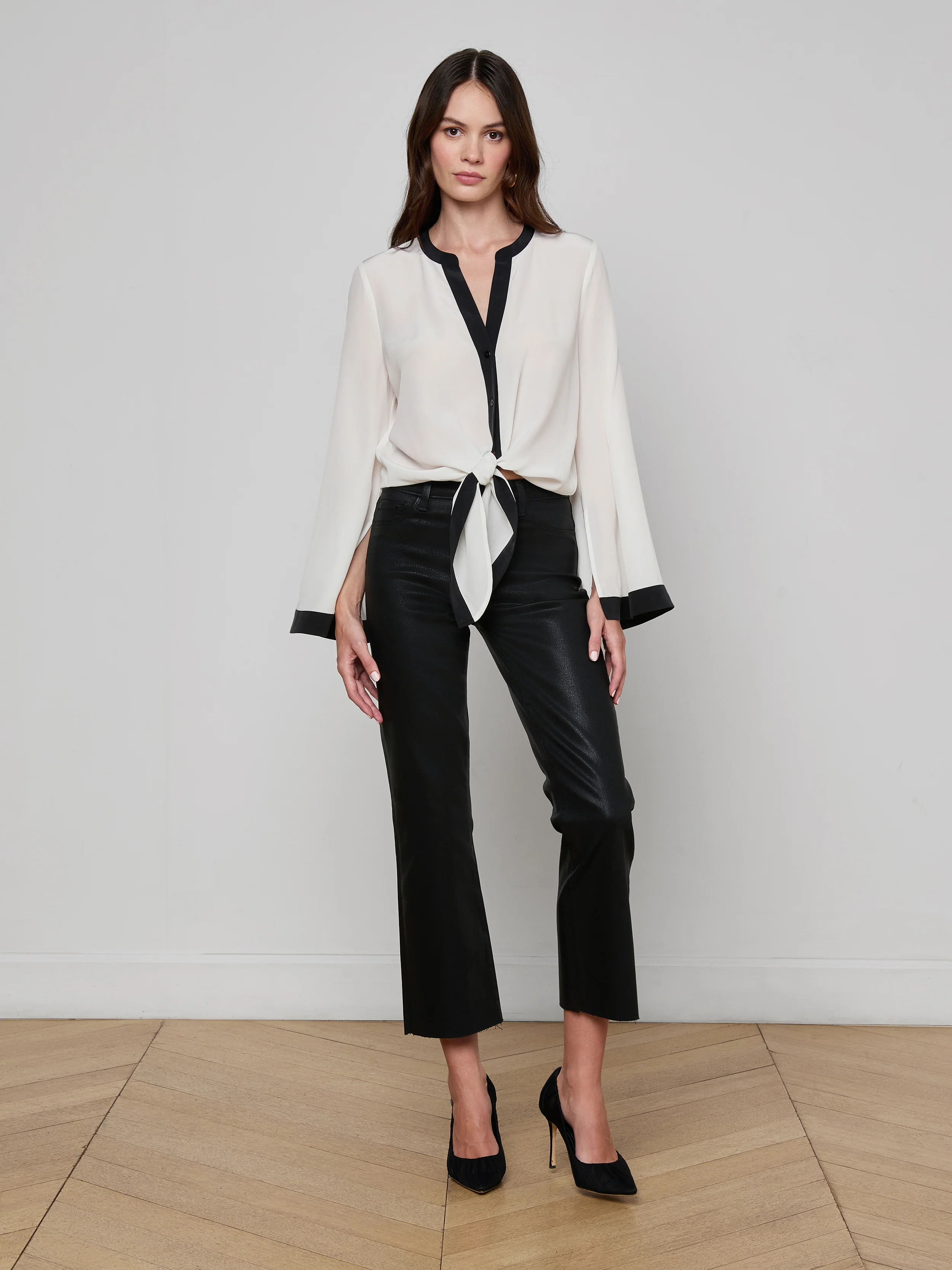 Charlize Silk Blouse - Image 3