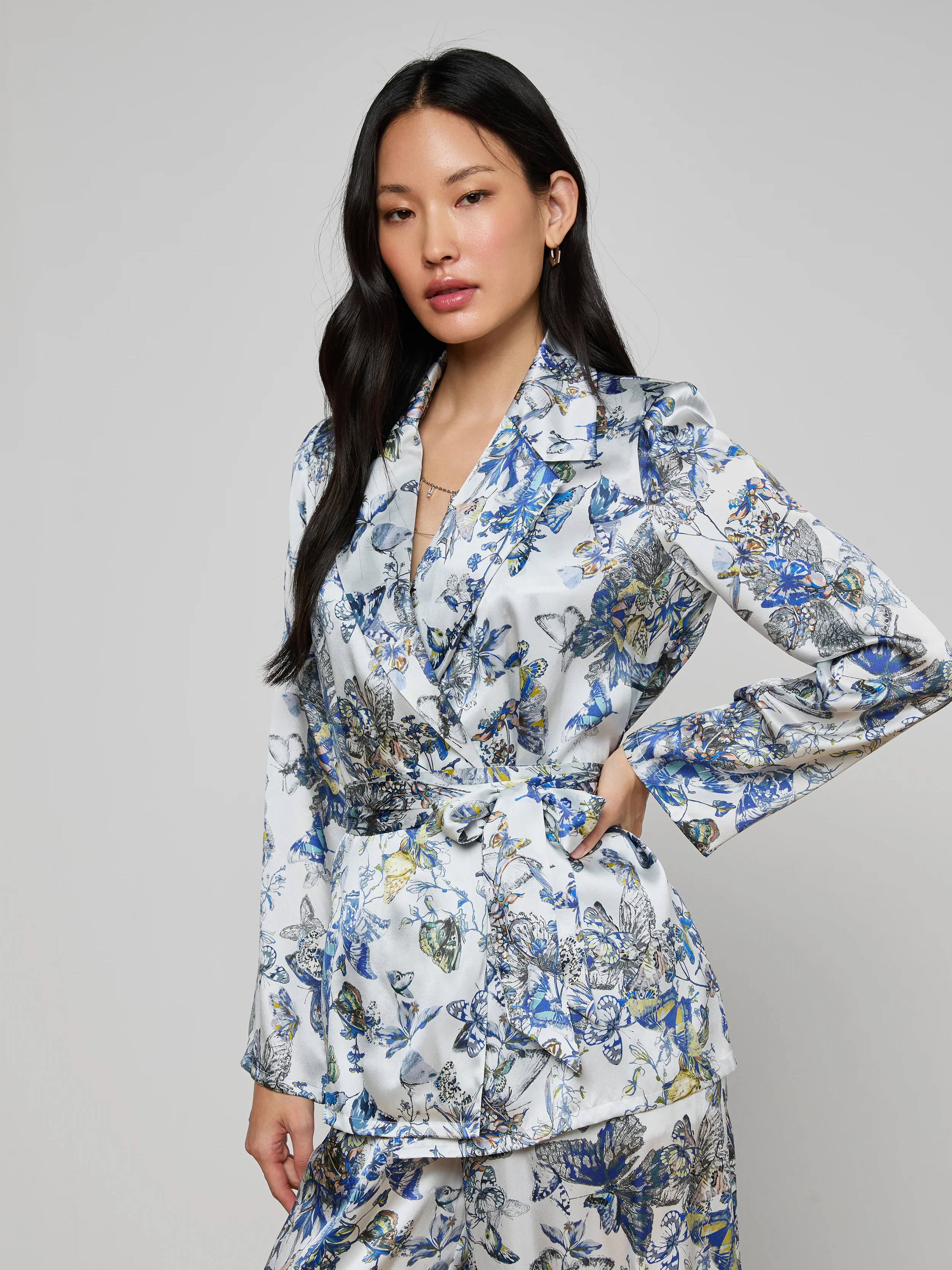 Ciara Silk Robe Top - Image 2