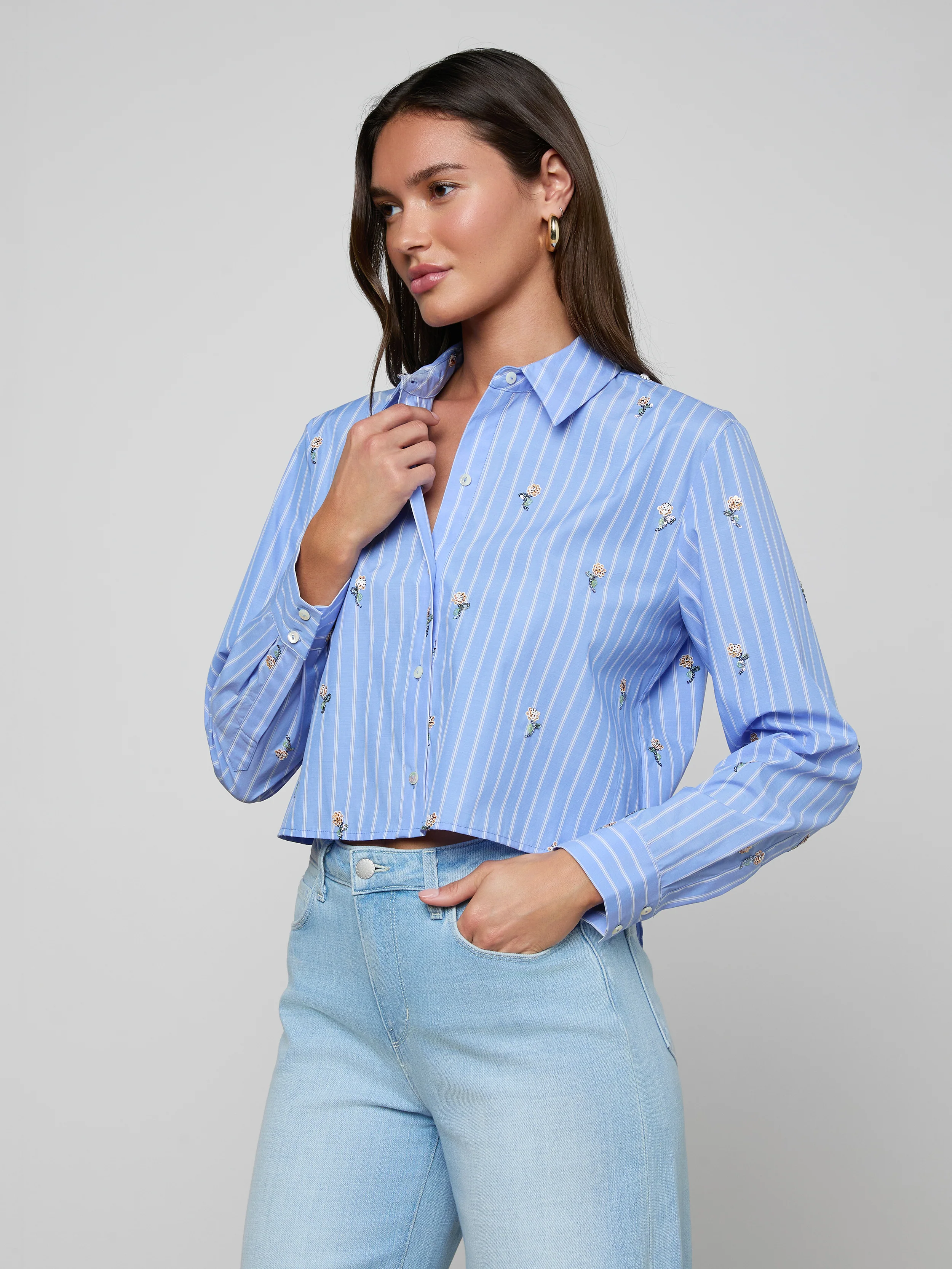 Cosette Sequined Shirt - Image 3