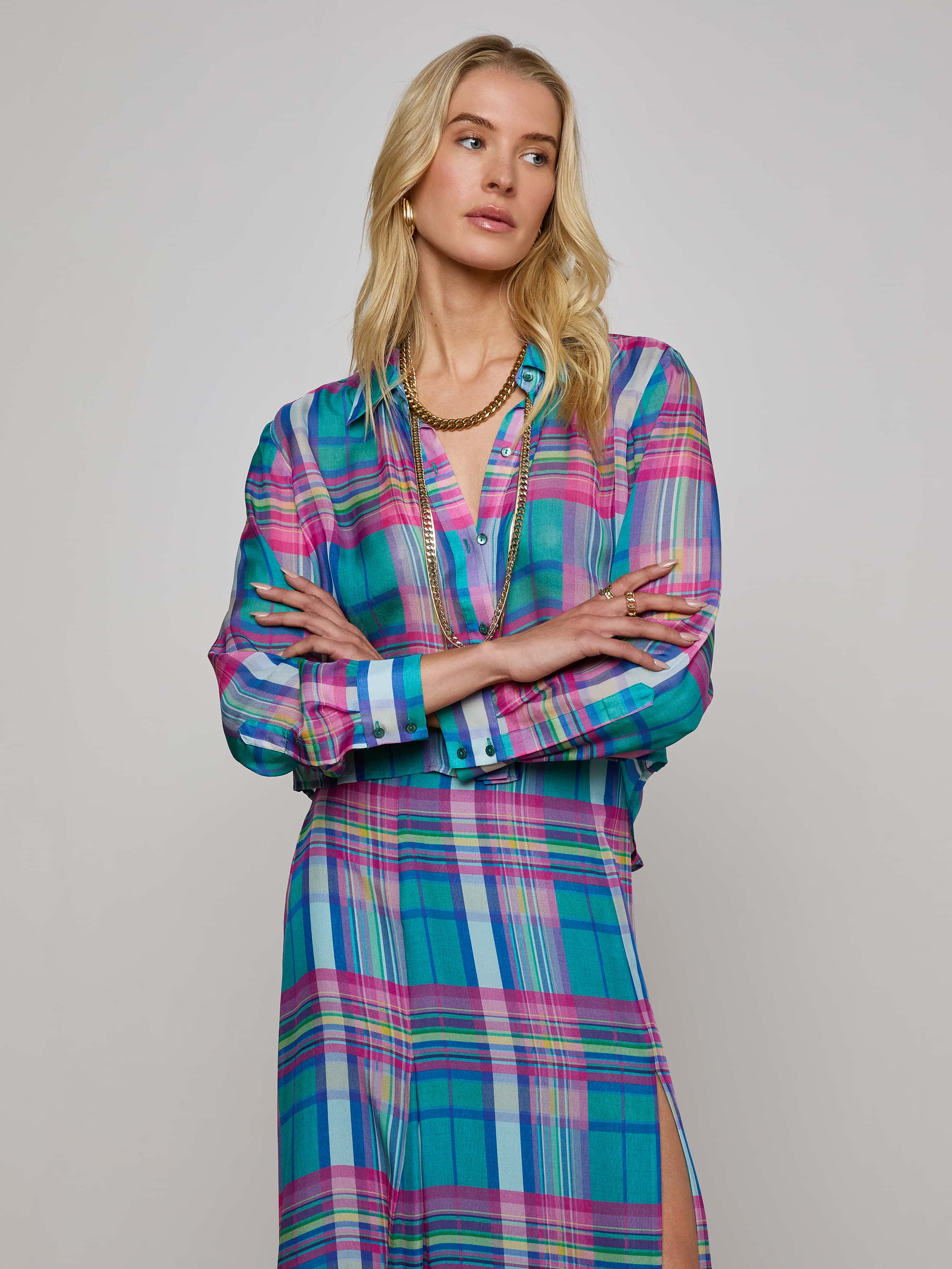 Cosette Plaid Shirt - Image 2