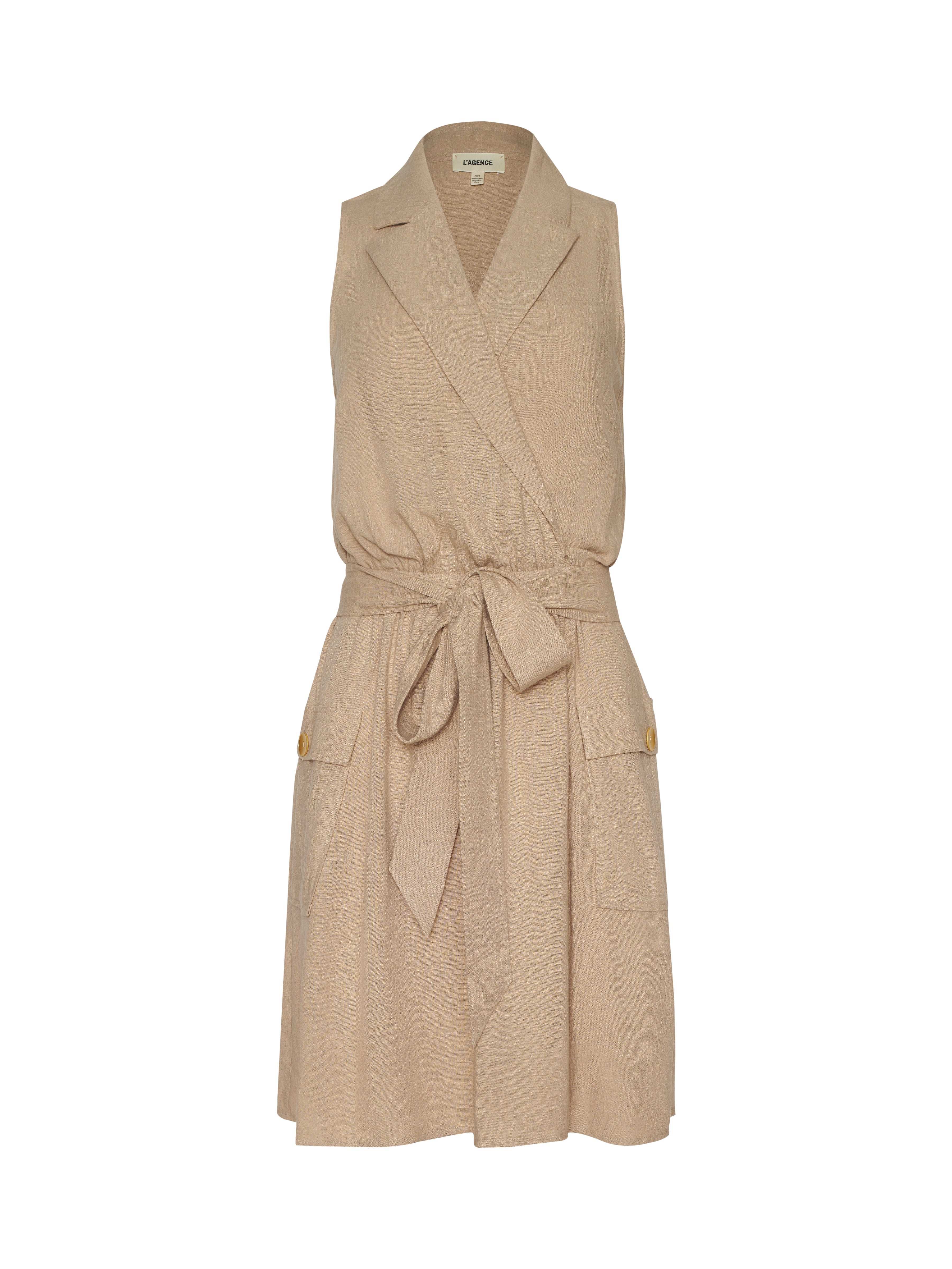 Cosima Linen-Blend Dress - Image 8