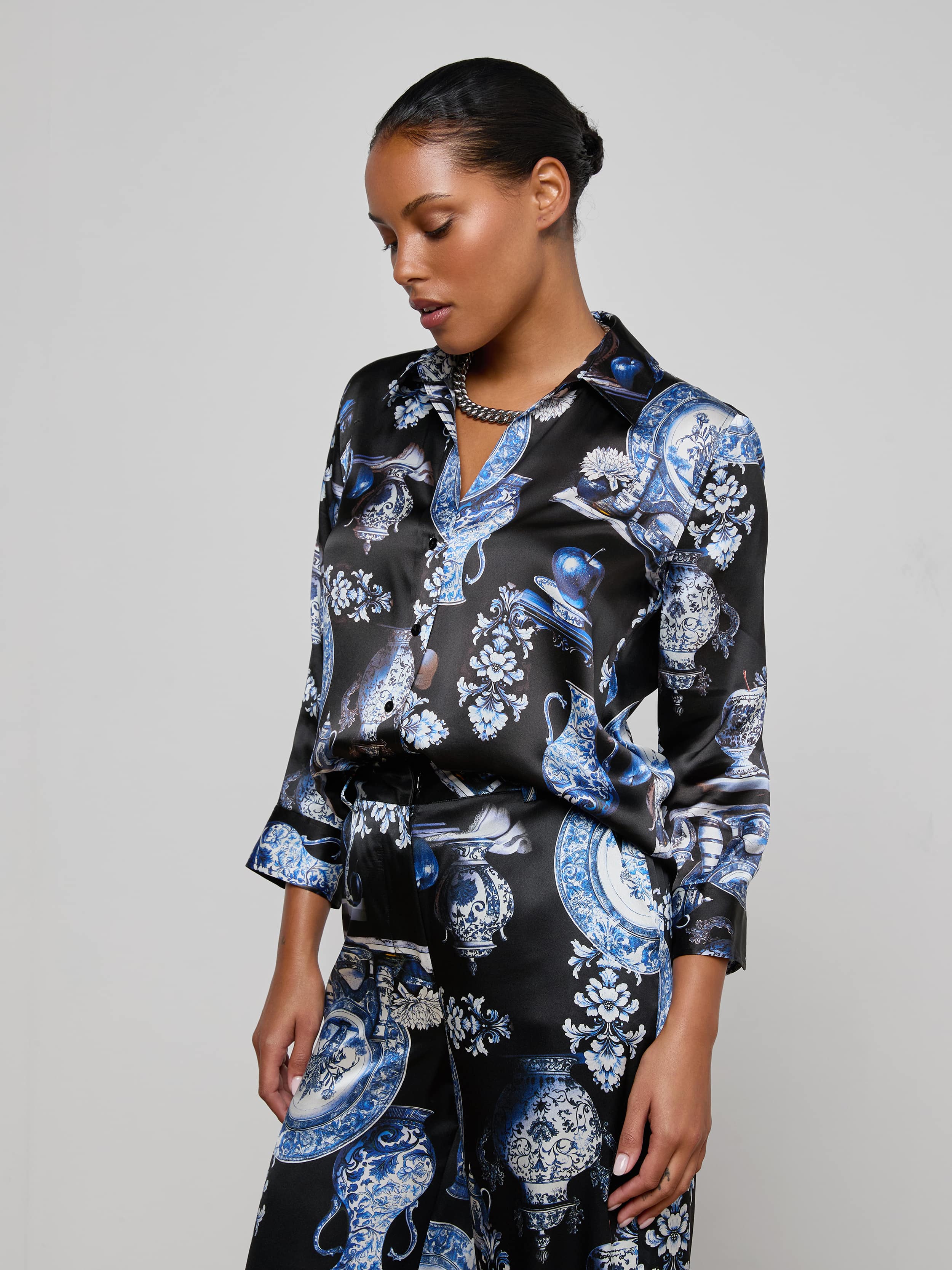 Dani Silk Blouse - Image 3