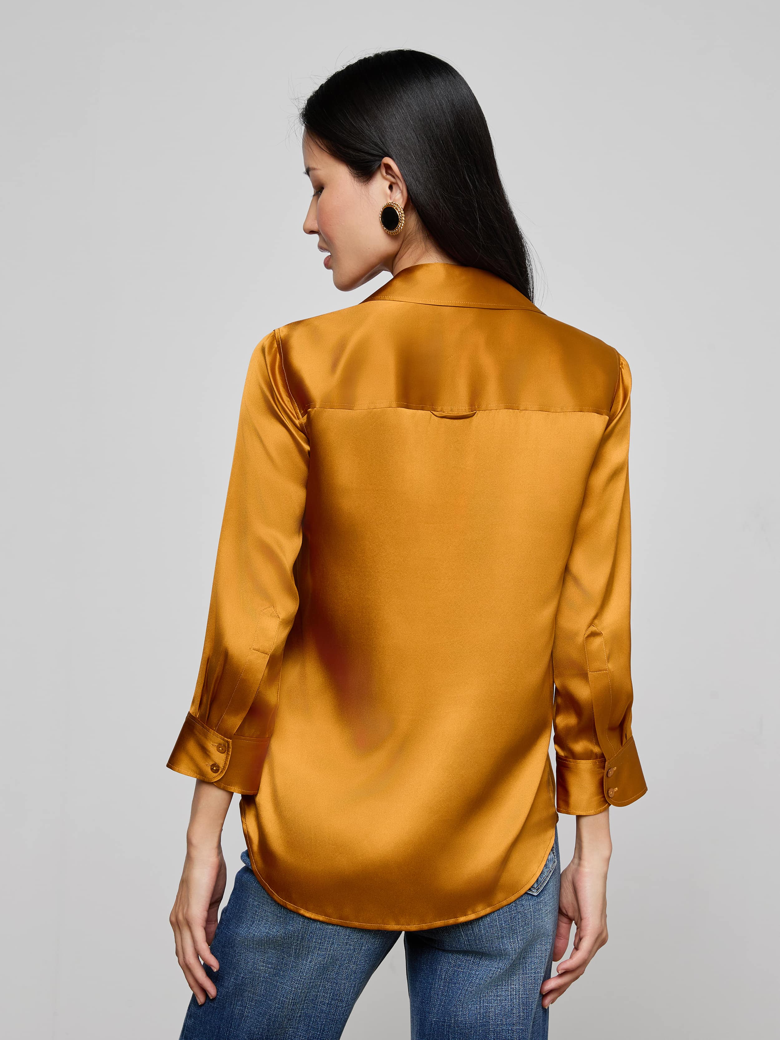 Dani Silk Blouse - Image 5