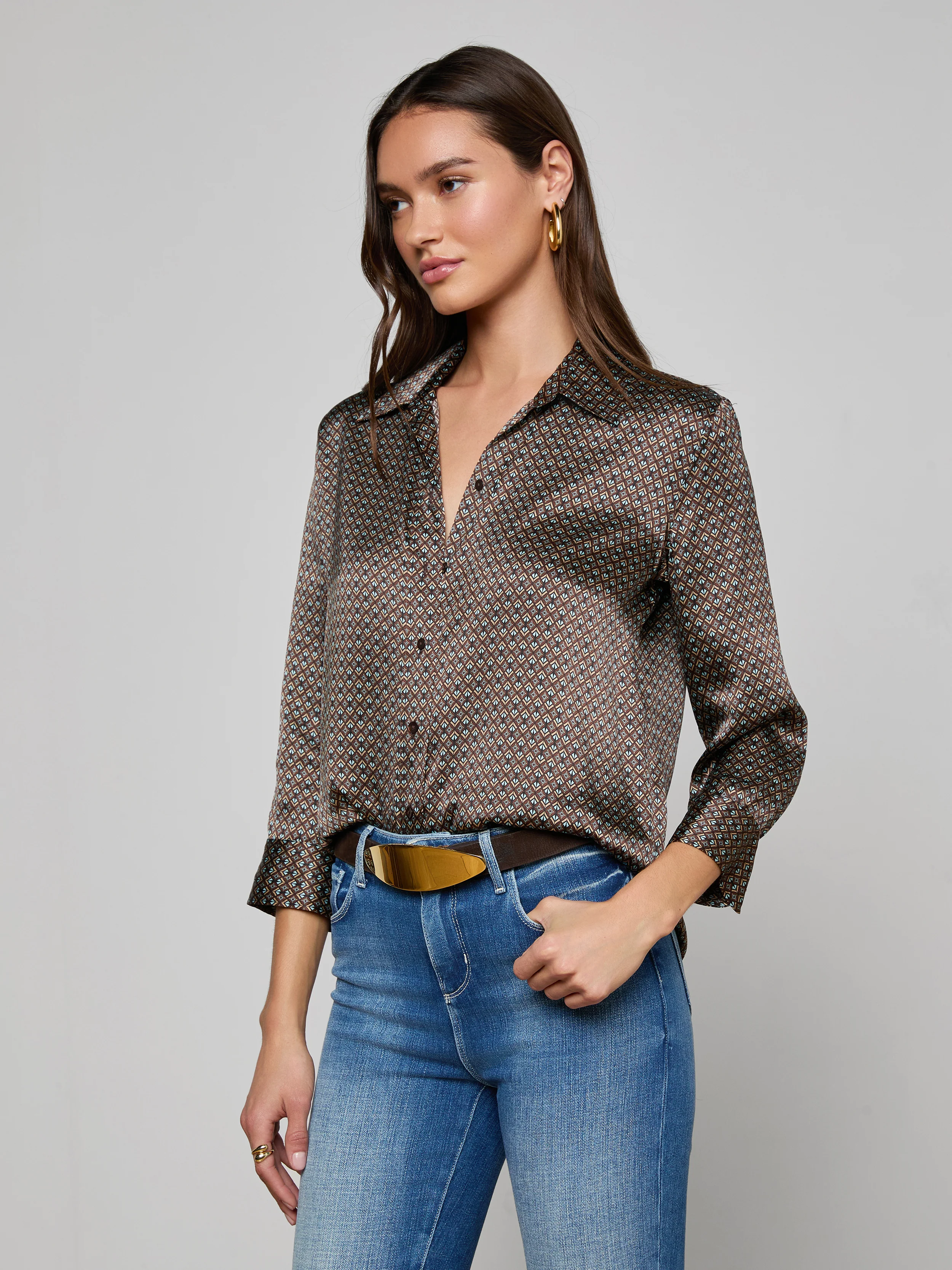 Dani Silk Blouse - Image 3