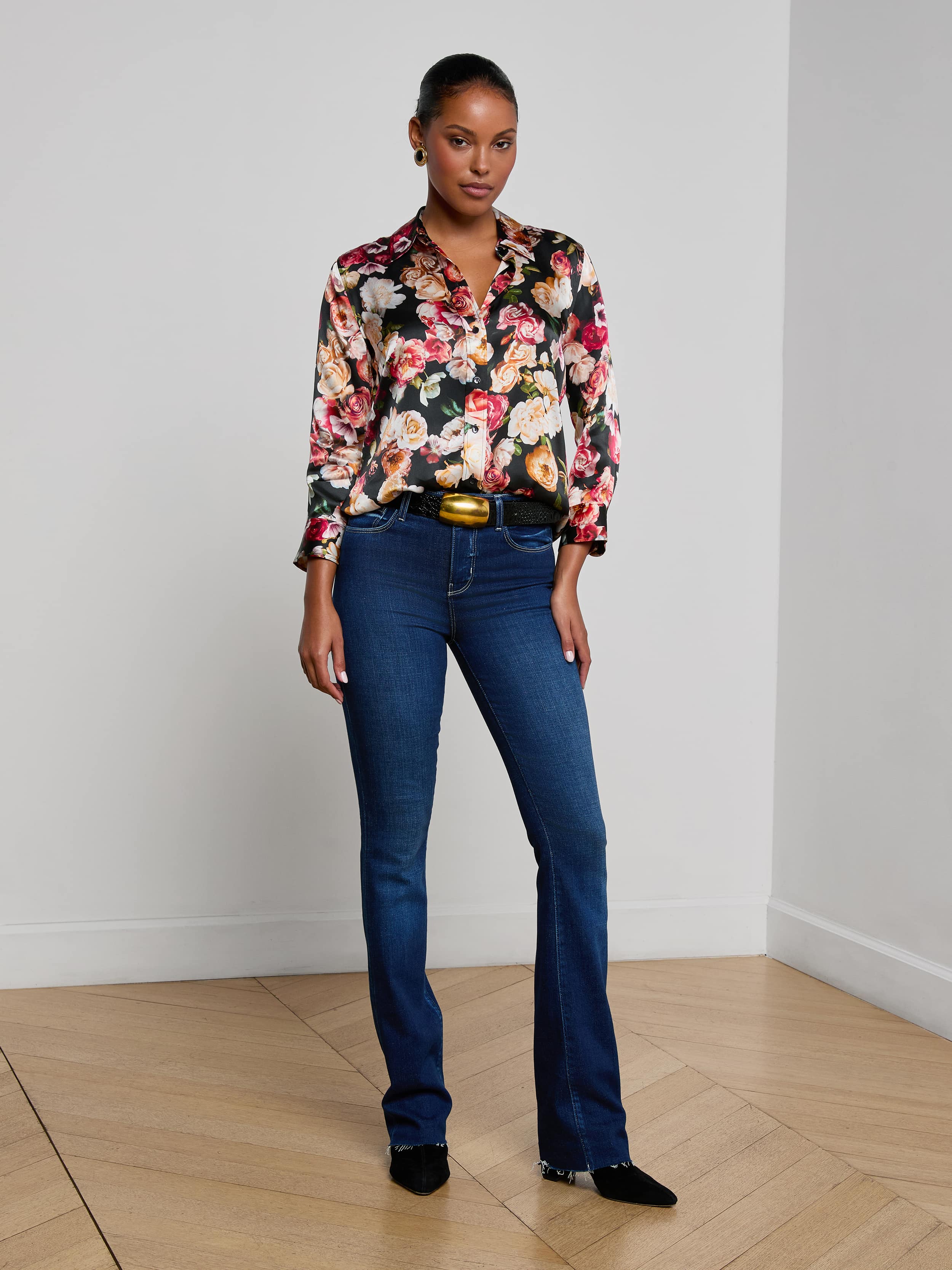 Dani Silk Blouse - Image 3