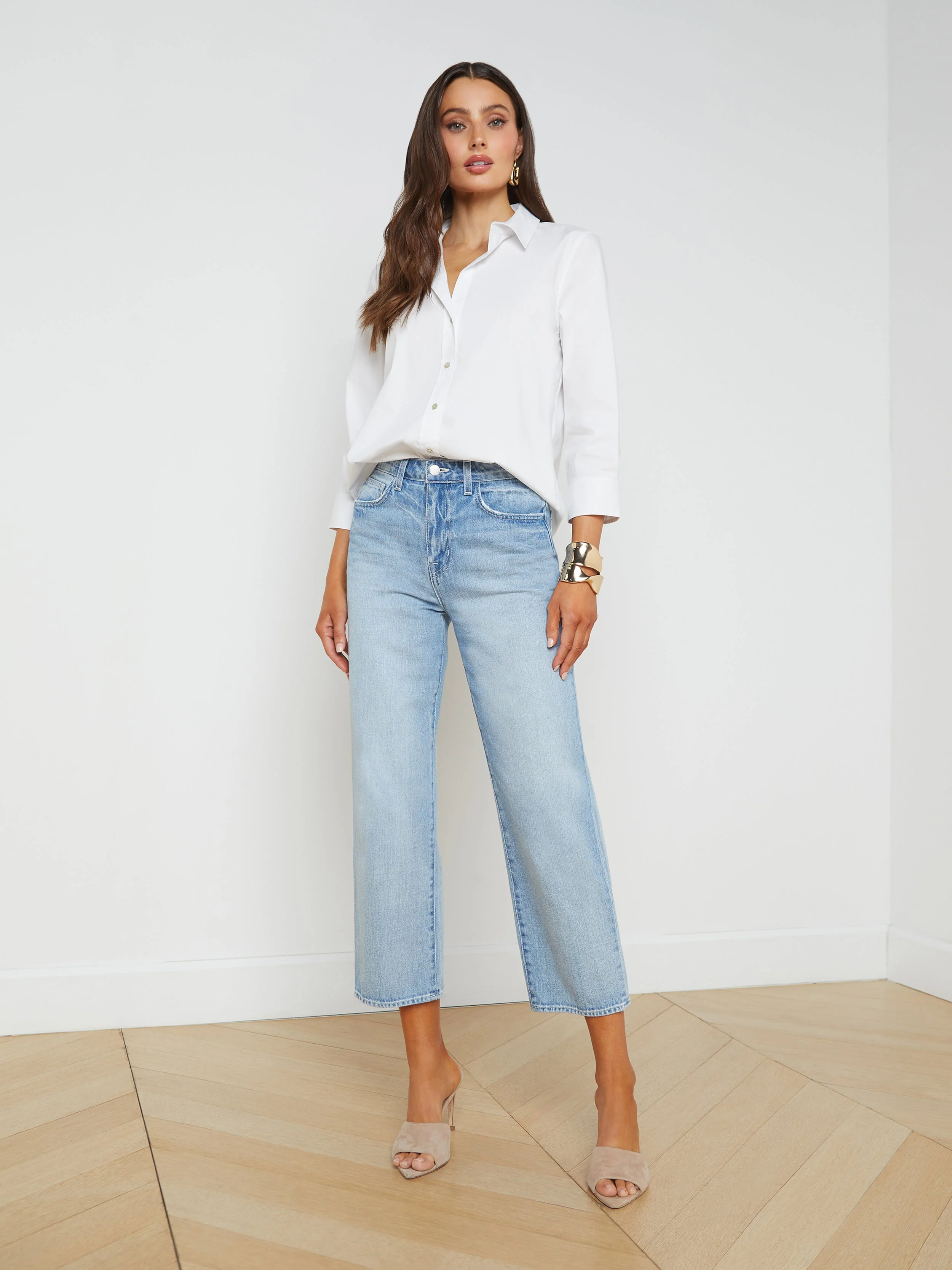 Daniella Cotton-Blend Blouse - Image 3