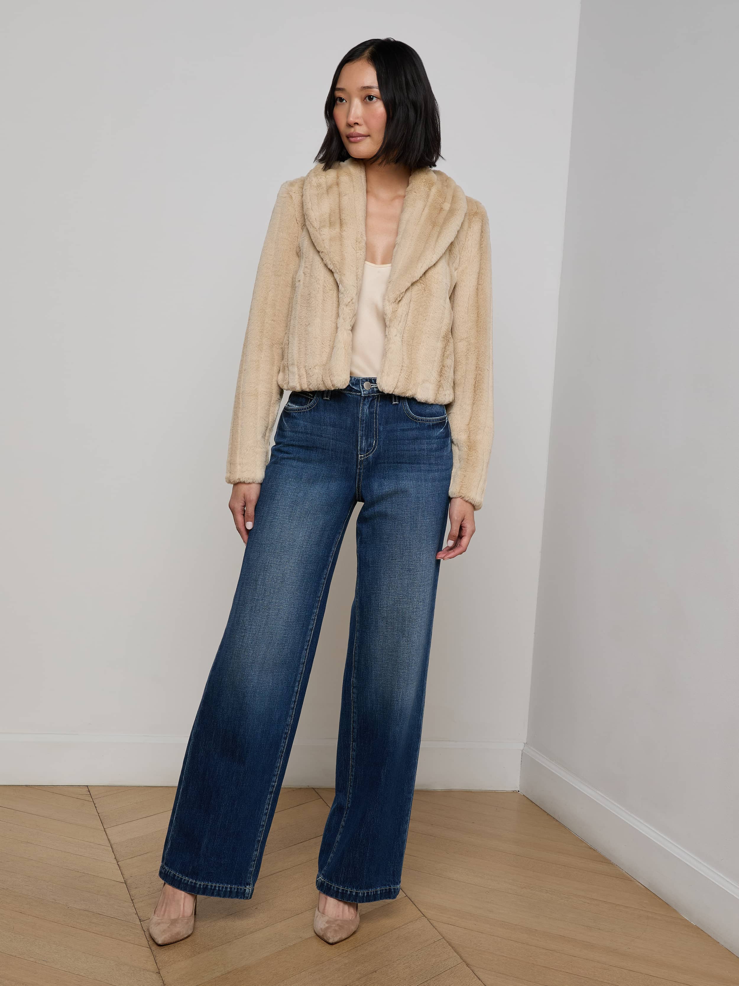 Davy Faux Fur Jacket - Image 3