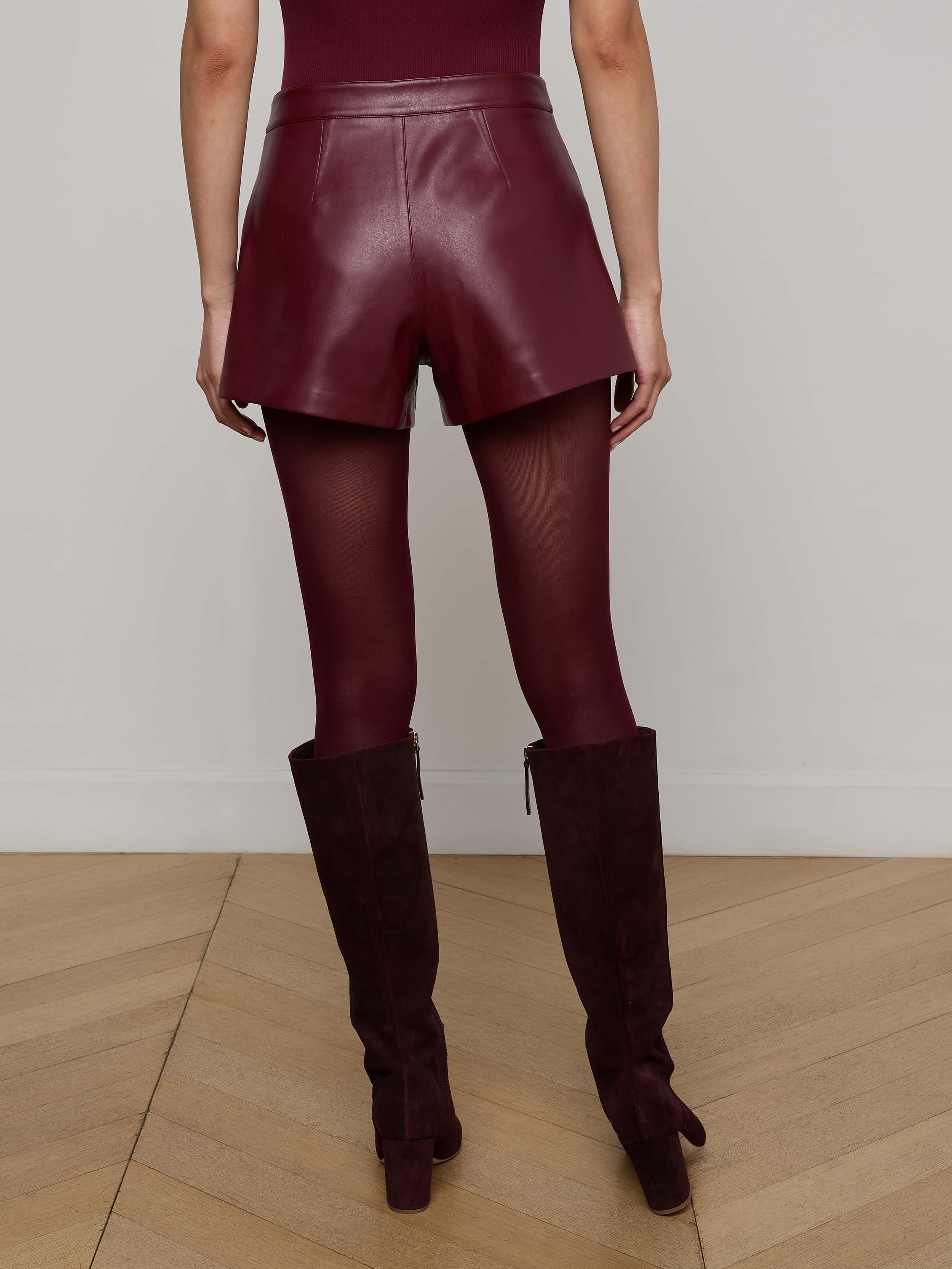 Dionne Vegan Leather Short - Image 5