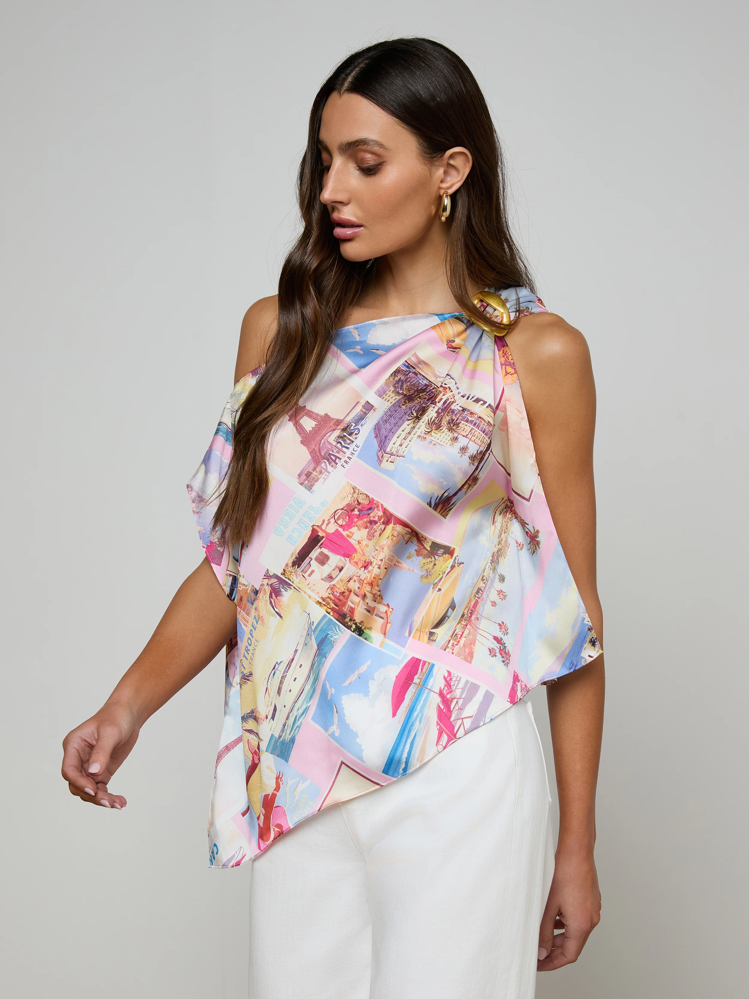 Driselle Scarf Top - Image 4