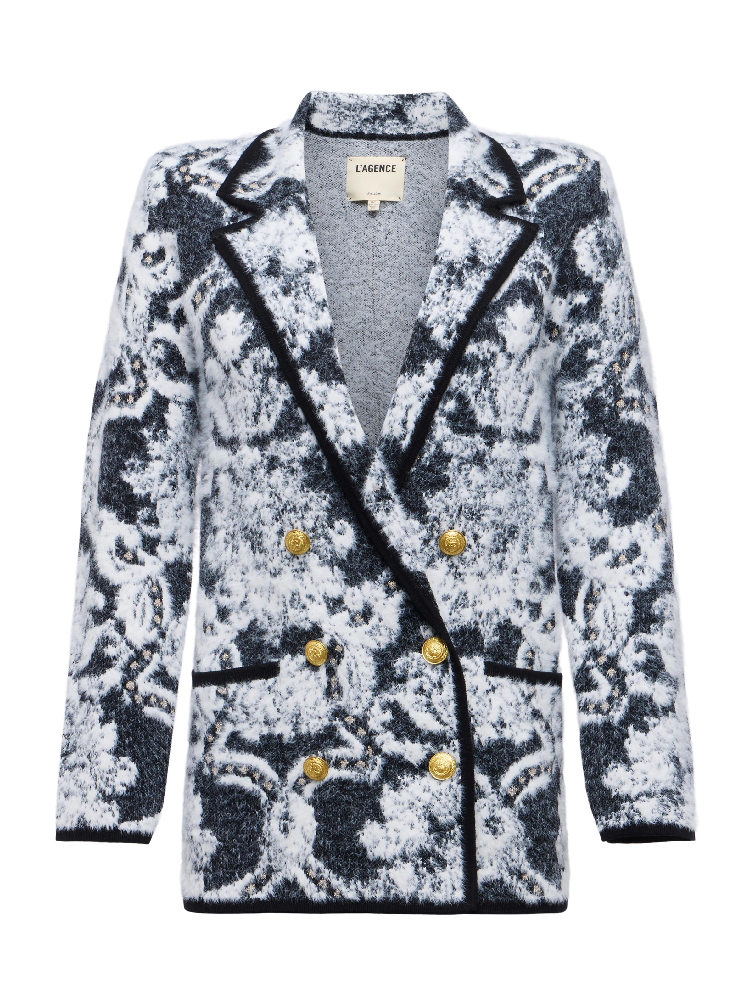 Eileen Jacquard Knit Blazer - Image 6