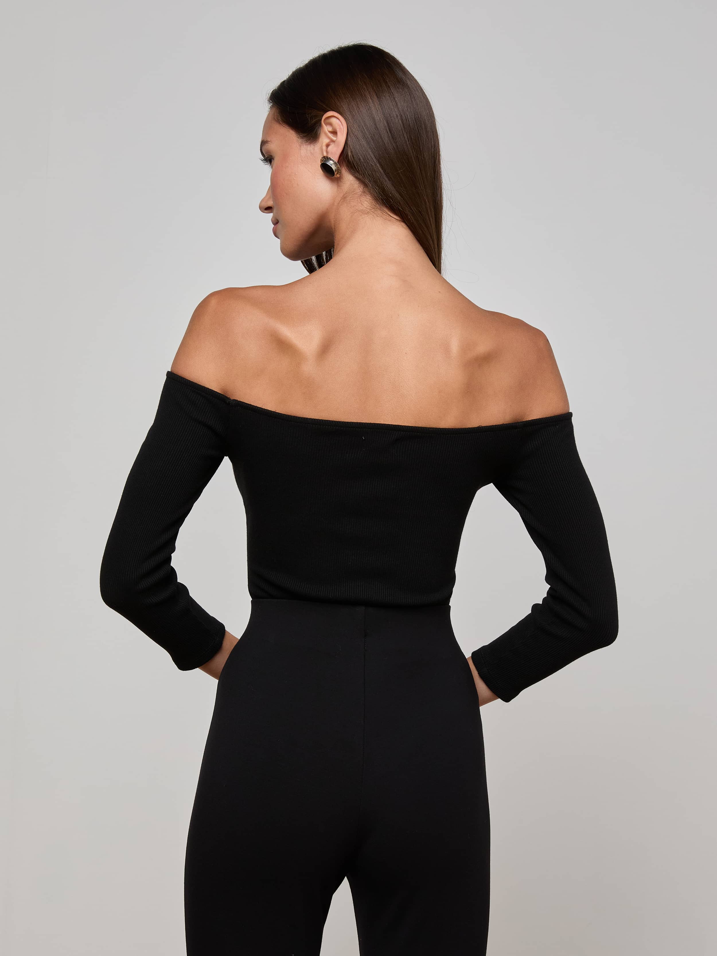 Evelyn Off-The-Shoulder Bodysuit - Image 4