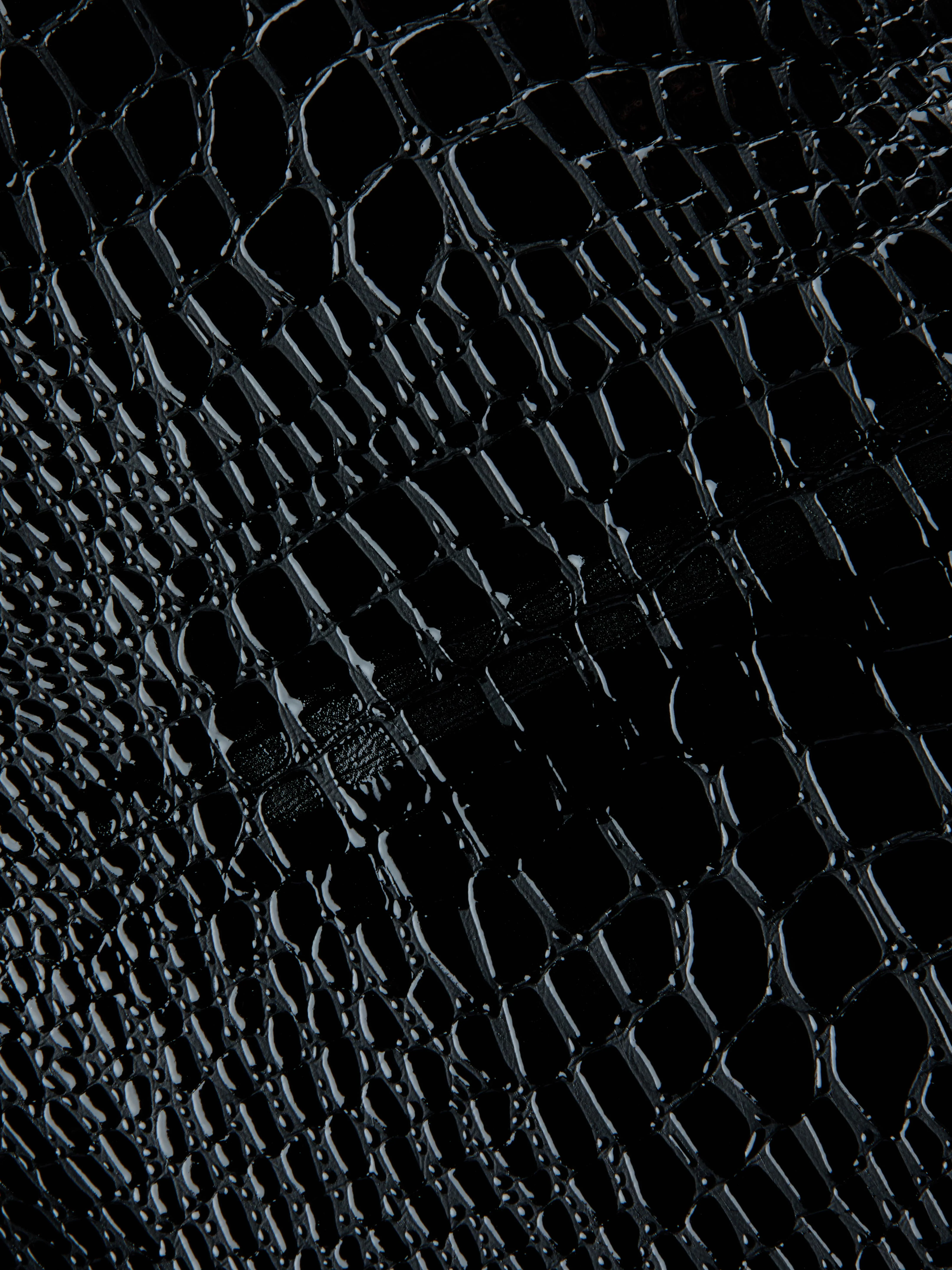Gerard Croc-Embossed Mini Skirt - Image 5