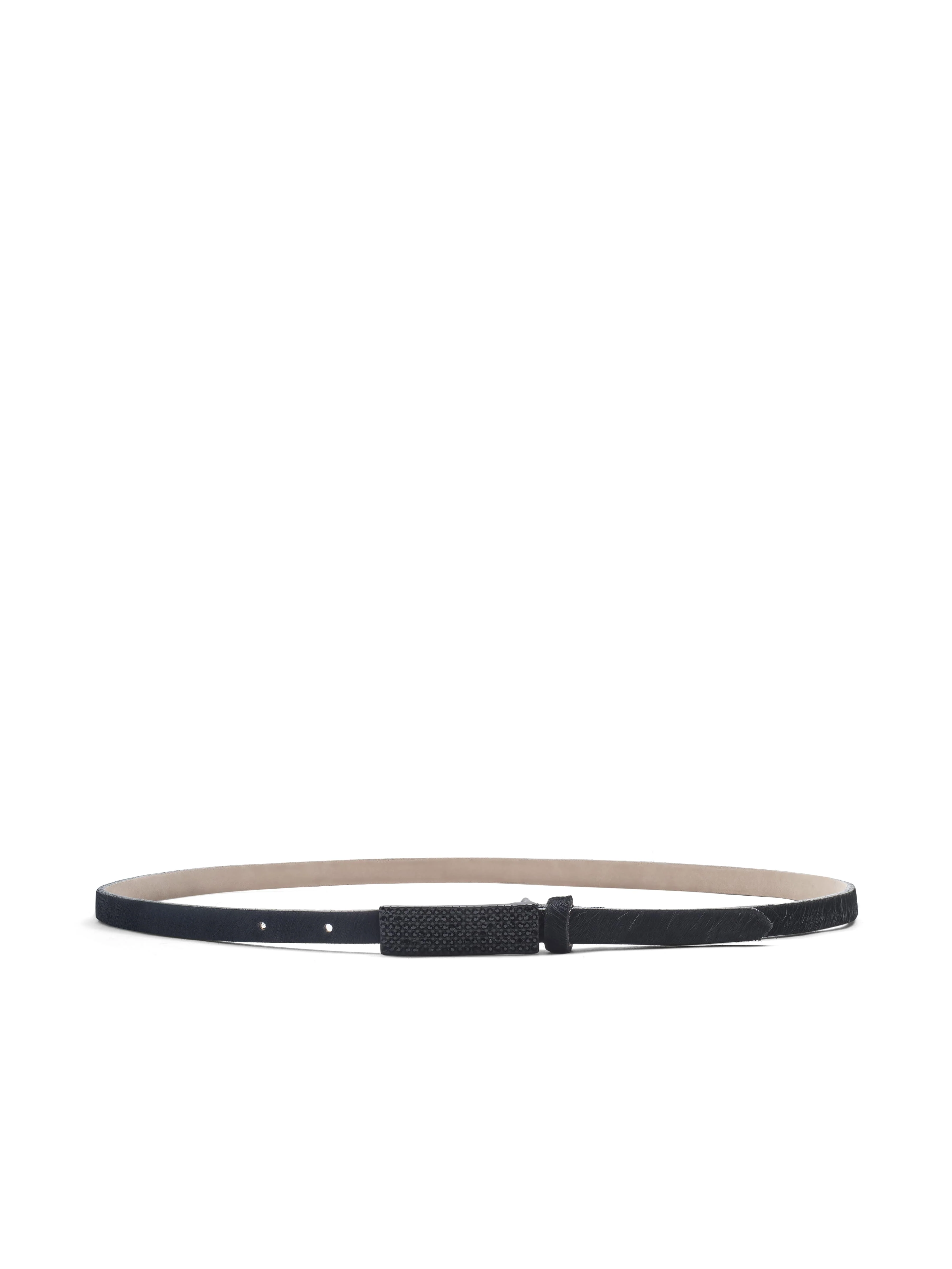 Haven Calf Hair Leather Belt - Image 2