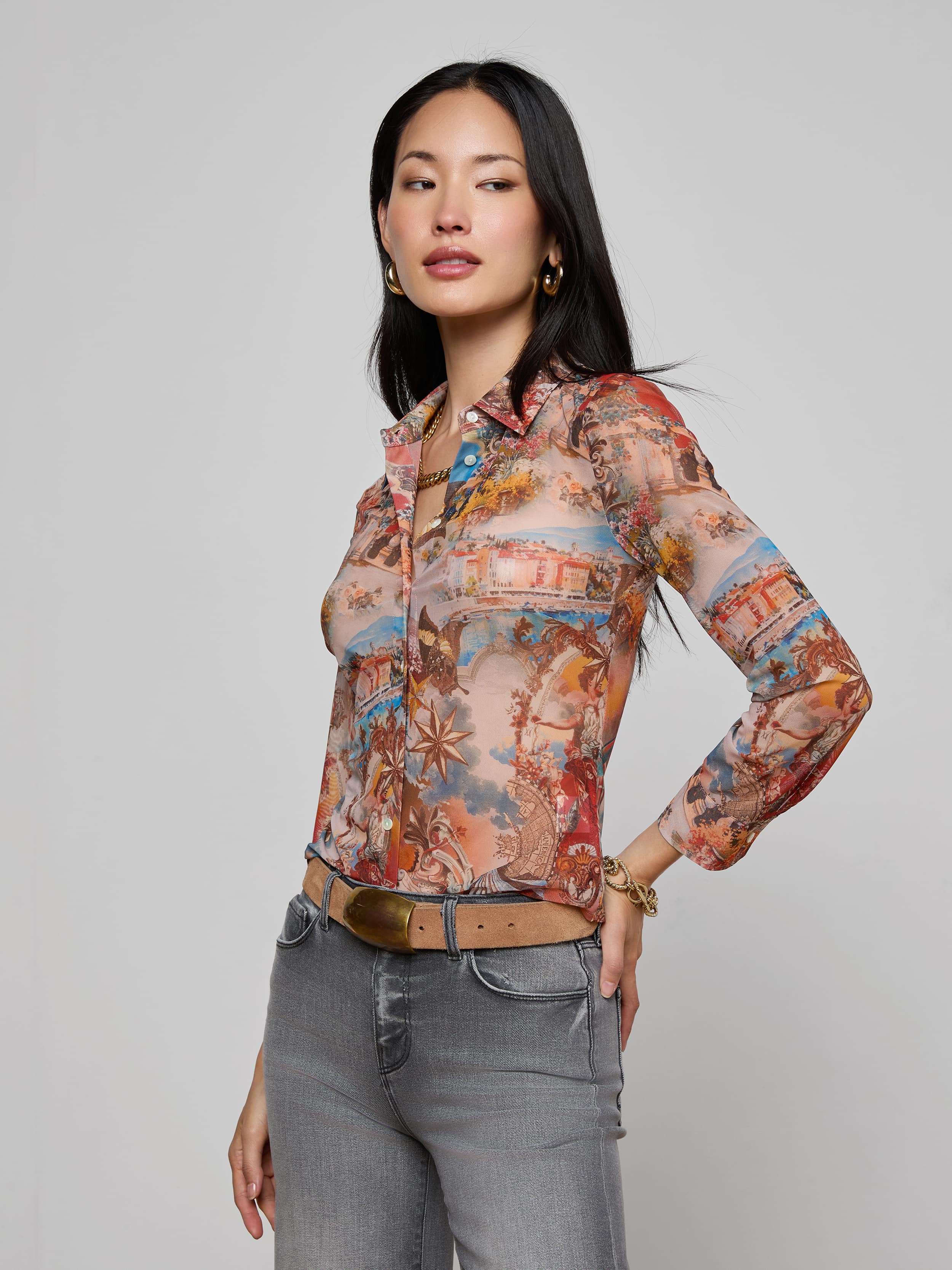 Indiana Mesh Blouse - Image 2