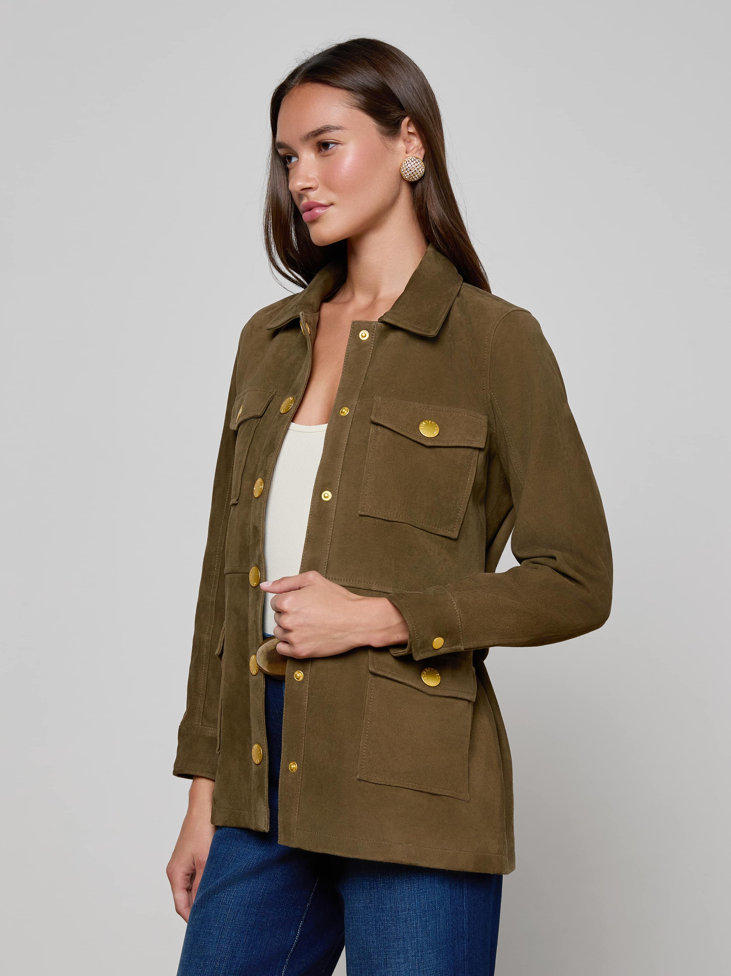 Ishani Suede Jacket - Image 2