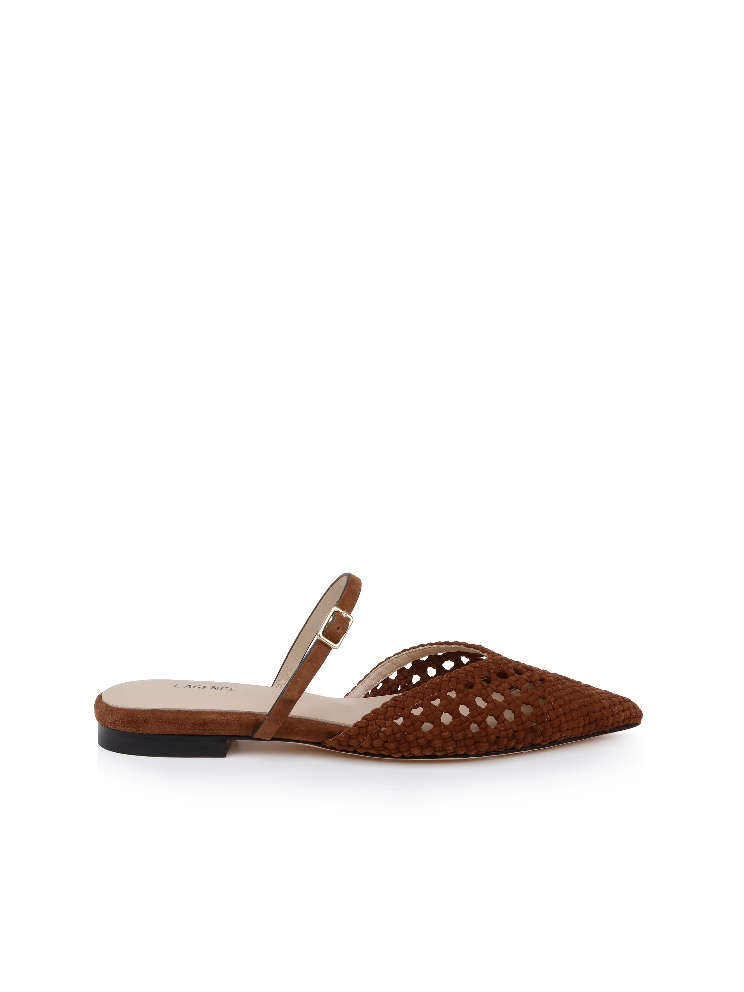 Jacklyn Suede Flat Mule - Image 4