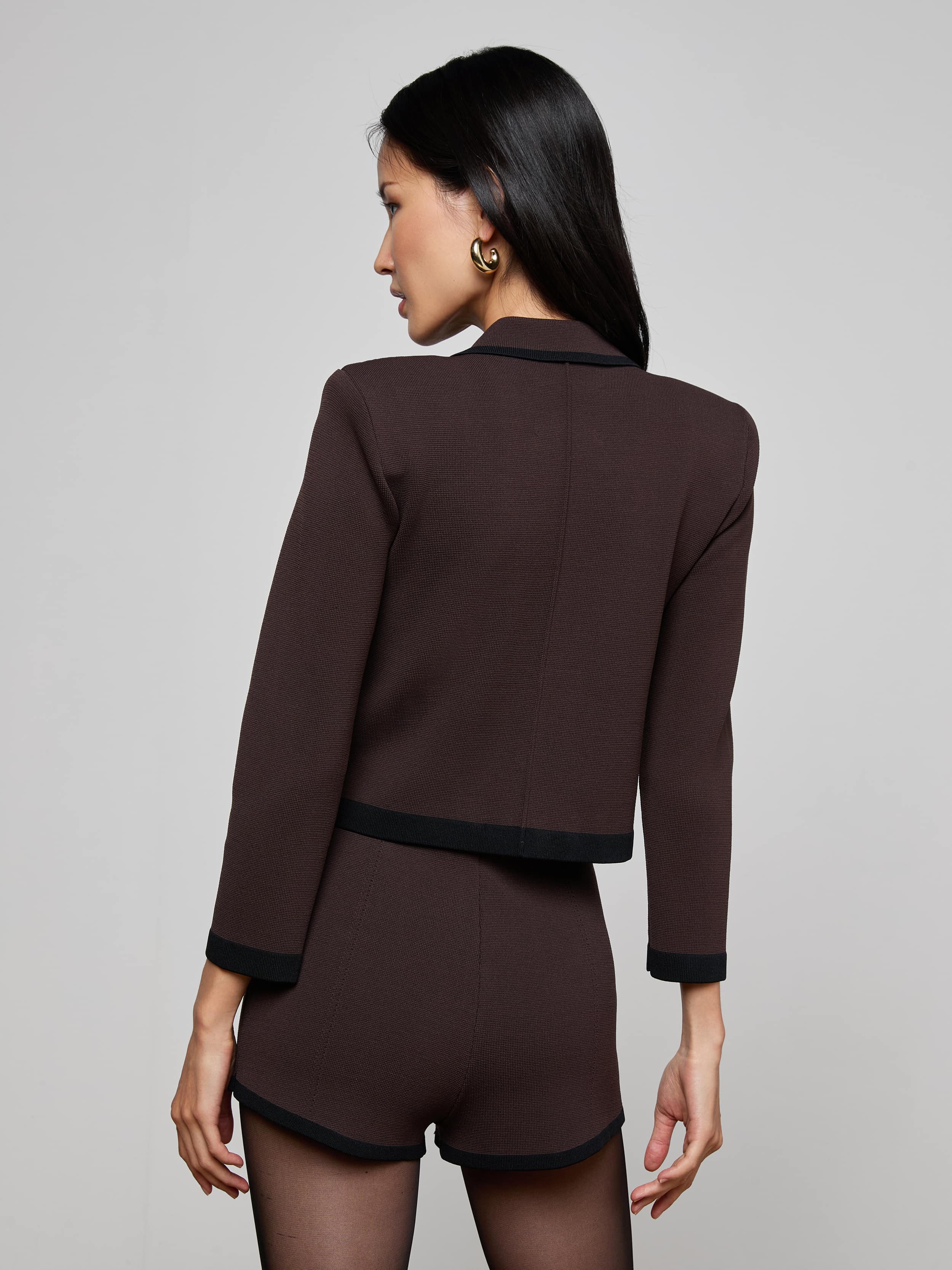 Janu Cropped Knit Jacket - Image 5