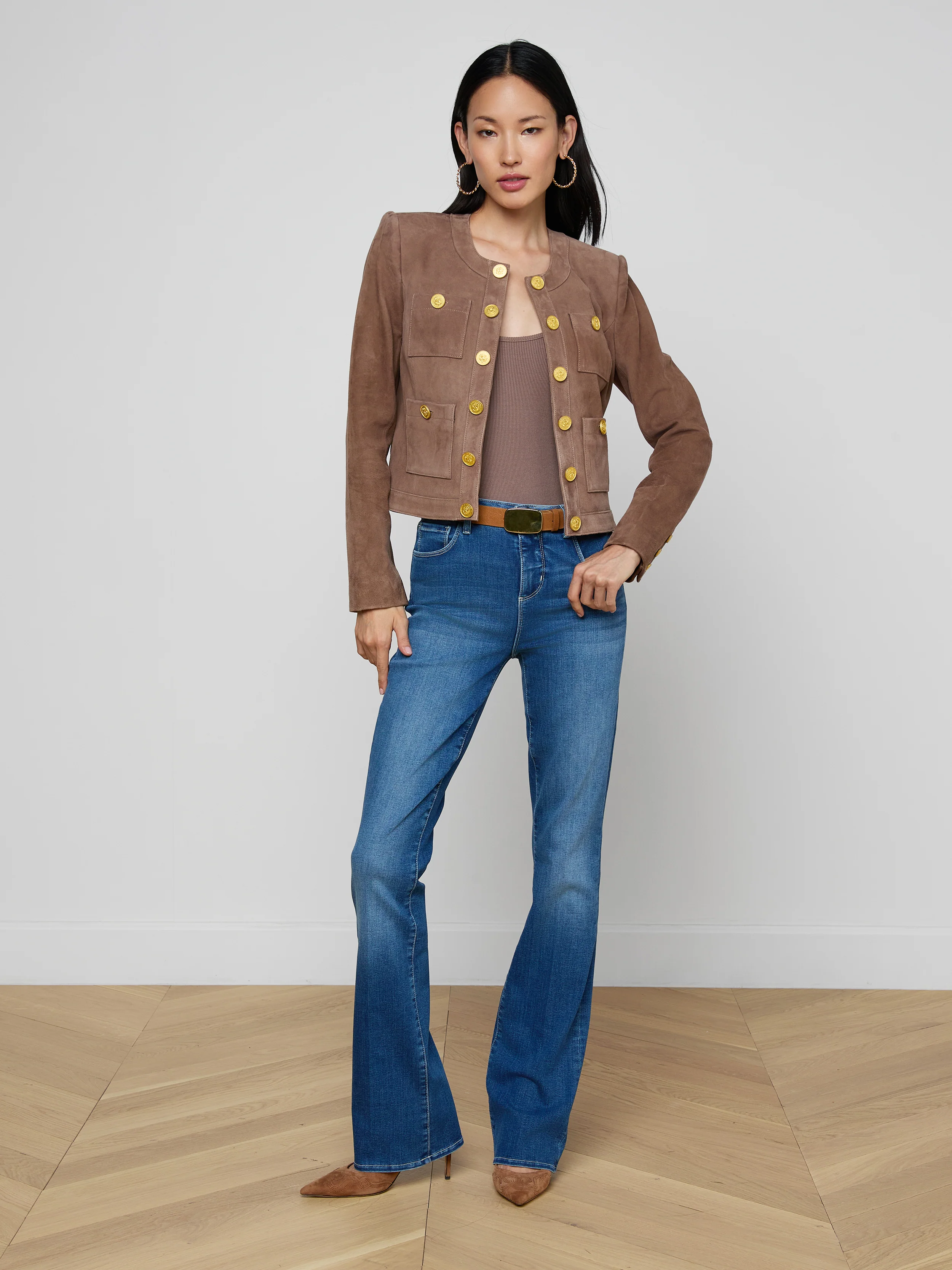 Jayde Collarless Jacket - Image 5