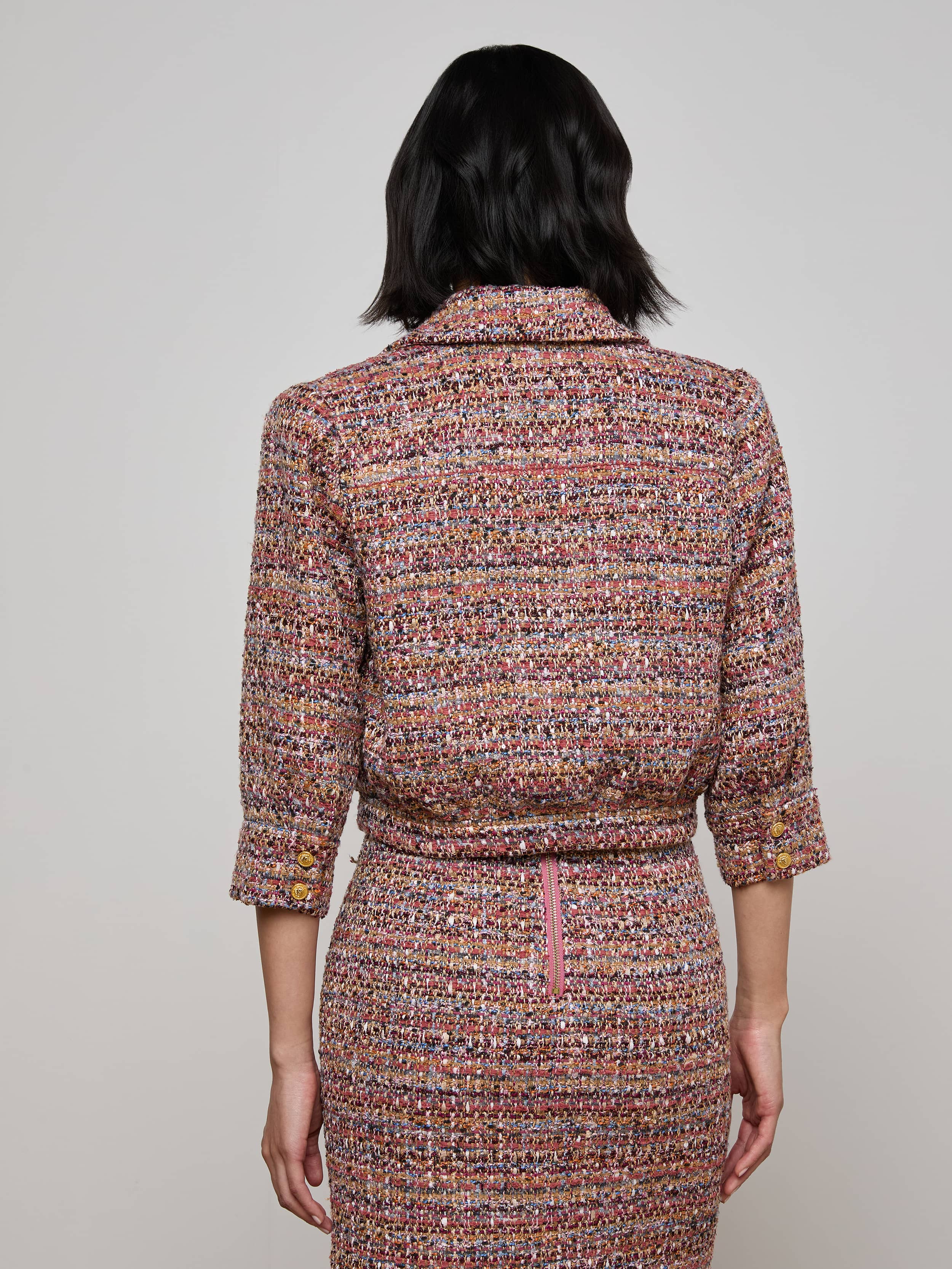 Jia Tweed Jacket - Image 4