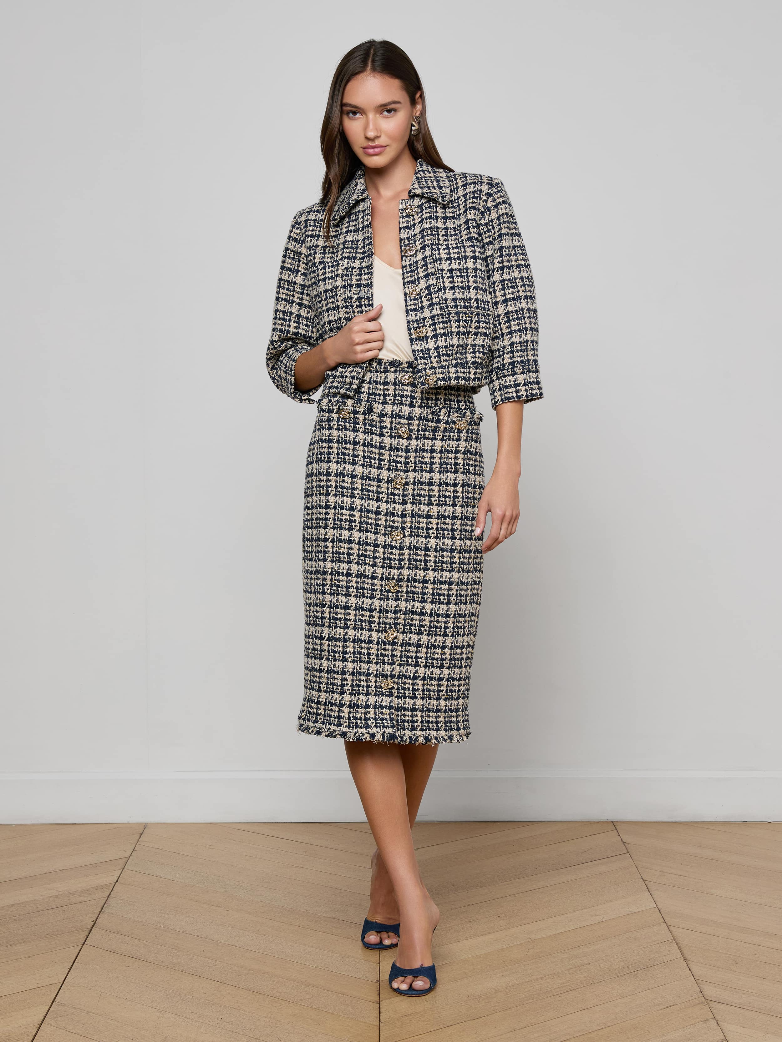 Jia Tweed Jacket - Image 3