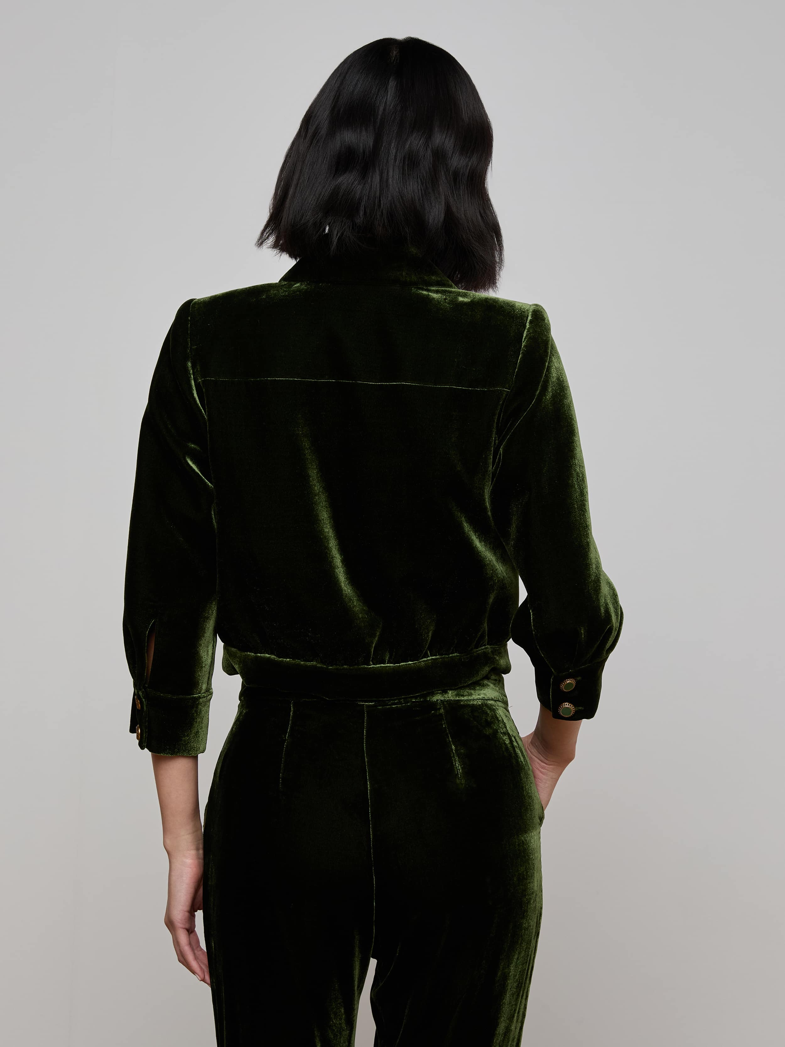 Jia Velvet Jacket - Image 4