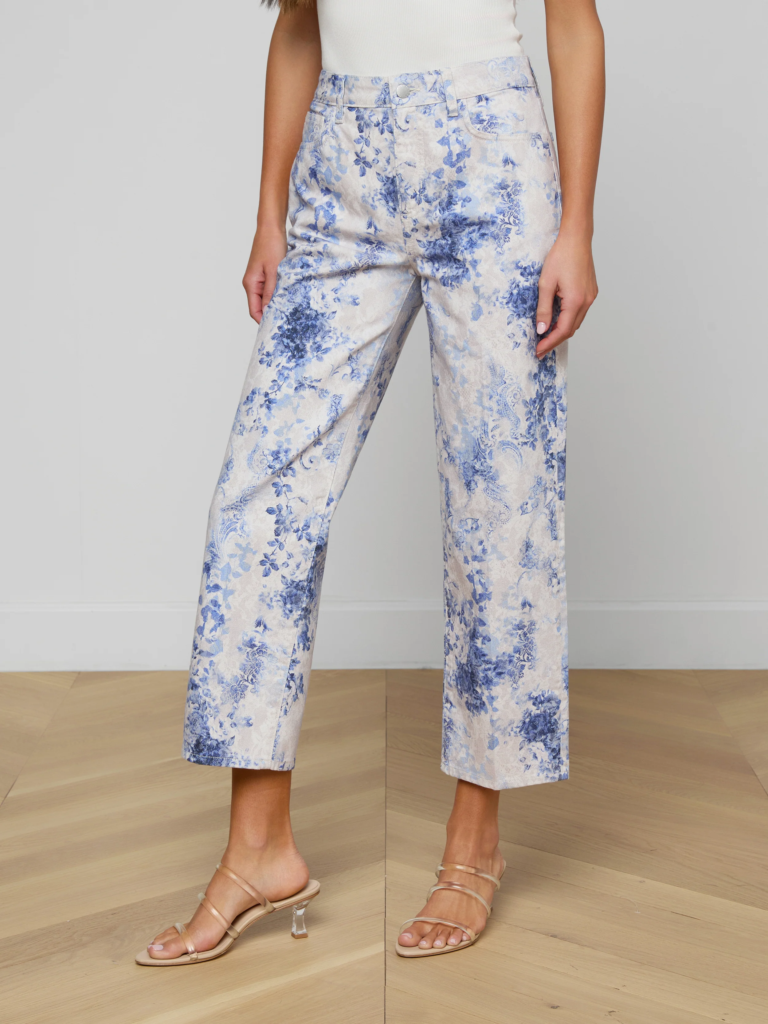 June Cropped Stovepipe Jean - Image 4