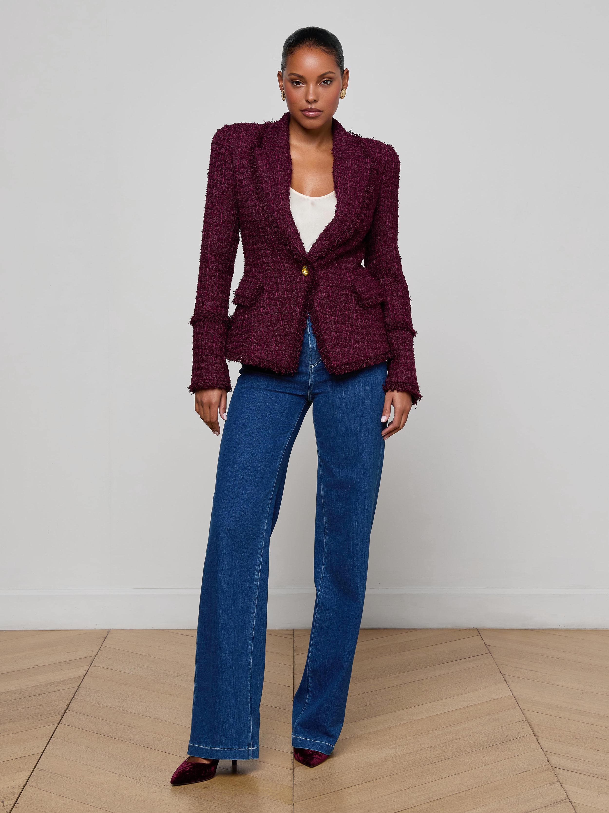 Kaisley Tweed Blazer - Image 3