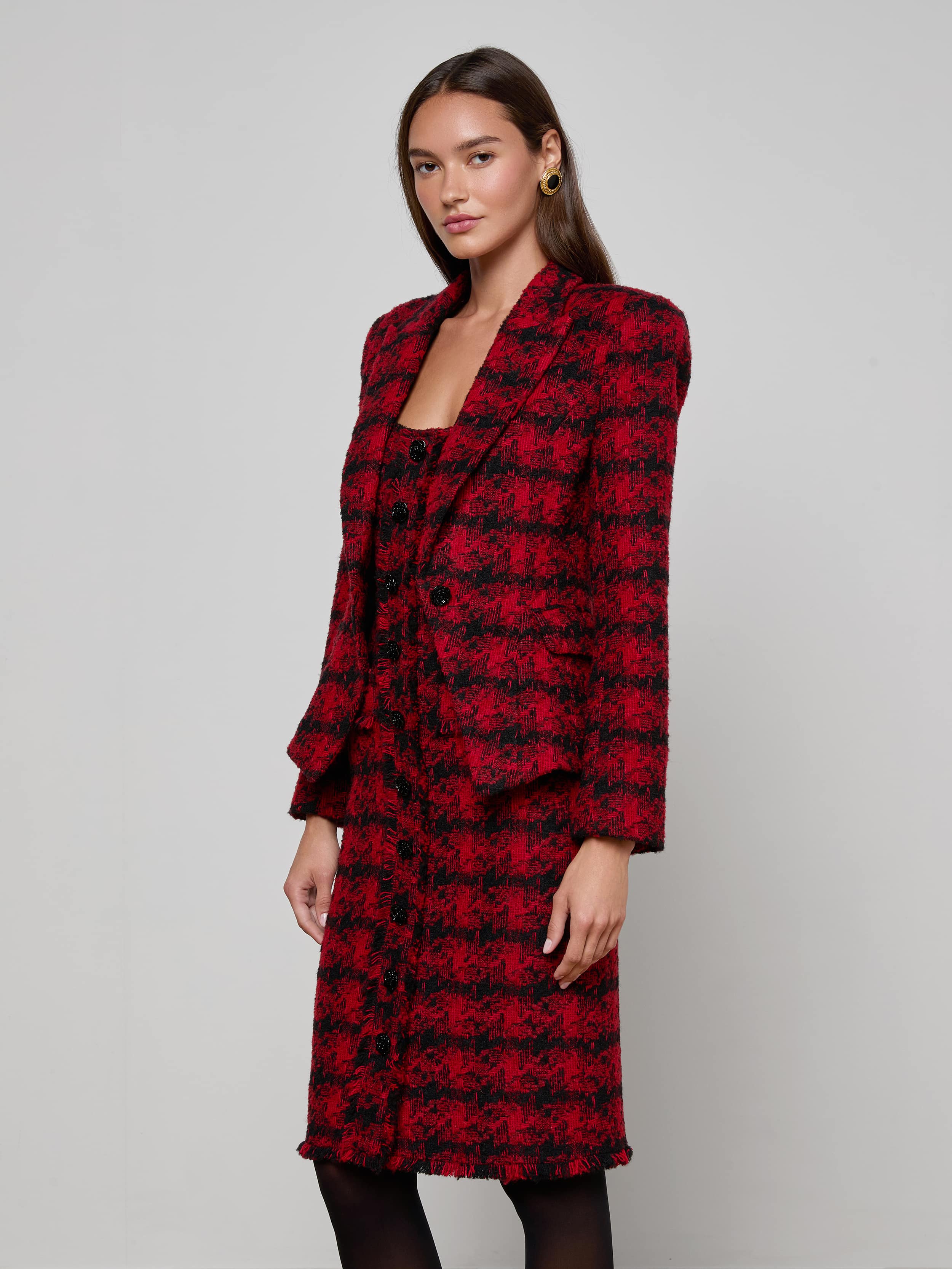 Kaisley Tweed Blazer - Image 2