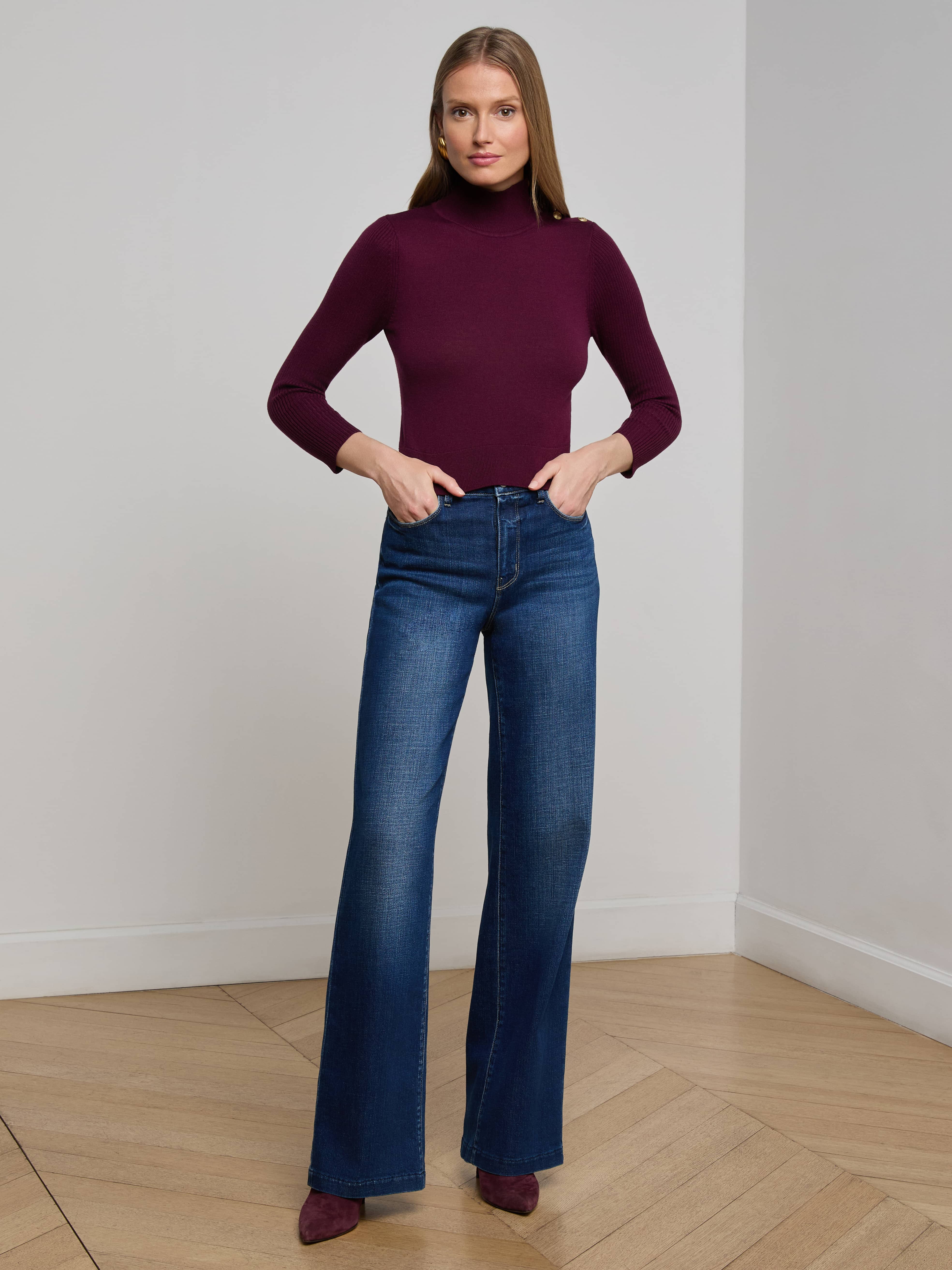 Kamdyn Cropped Sweater - Image 3