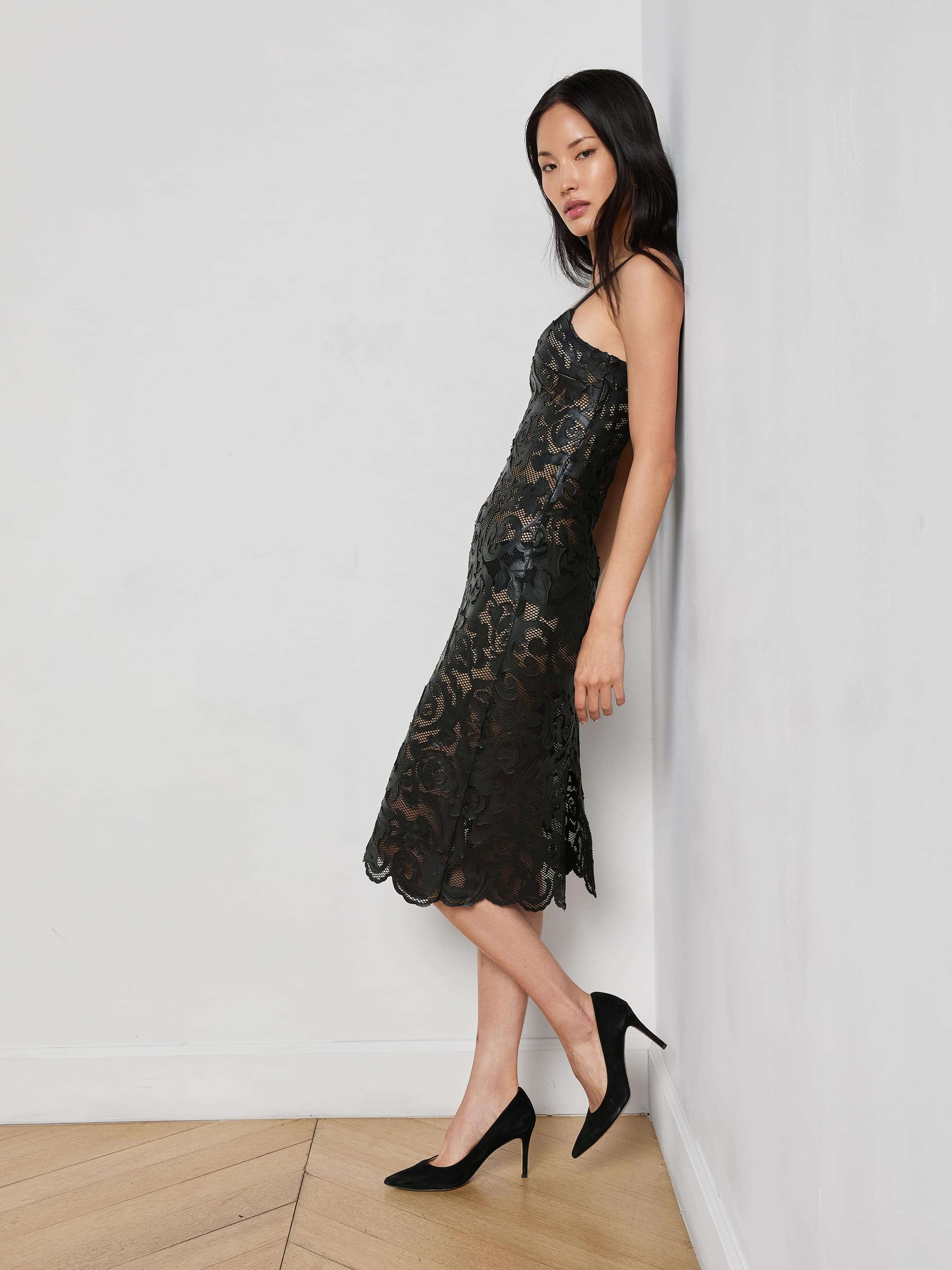 Kazuko Vegan Leather Dress - Image 4